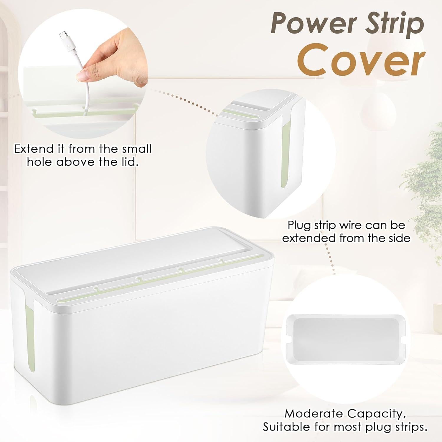 Caja de Cubierta de Regleta y Enchufe Dunkive 30x13cm