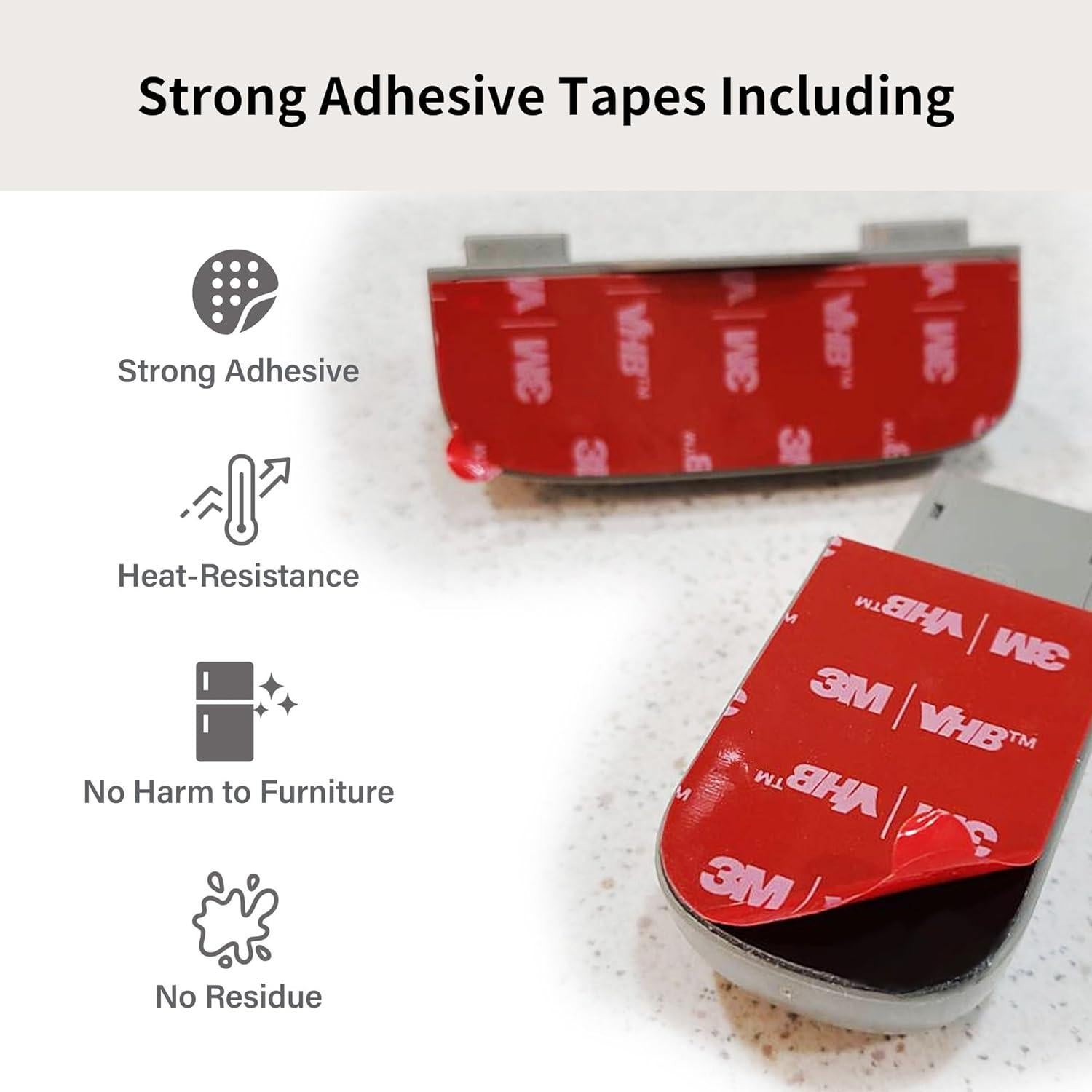 Cerradura de Nevera a Prueba de Niños HT - Gris, 1 Paquete