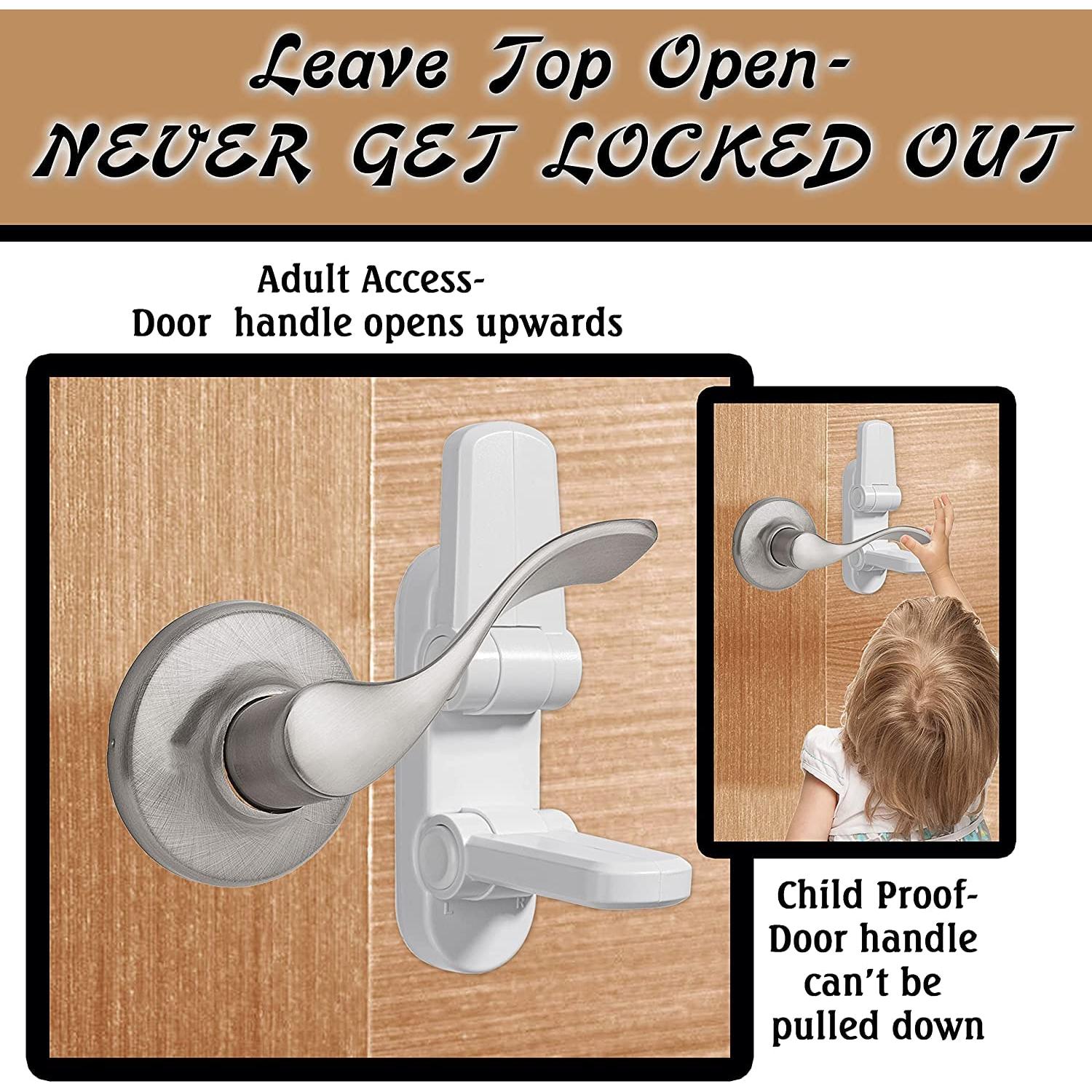 Bloqueo de Seguridad para Puertas Driddle - Protección Infantil - Adhesivo 3M