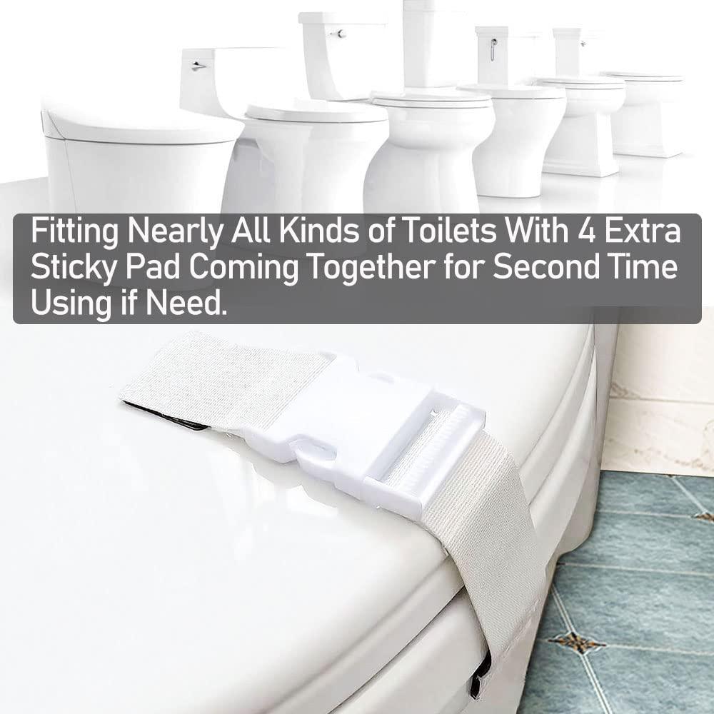 Cerraduras de Inodoro a Prueba de Bebés ToLock0309 - 2 Paquetes