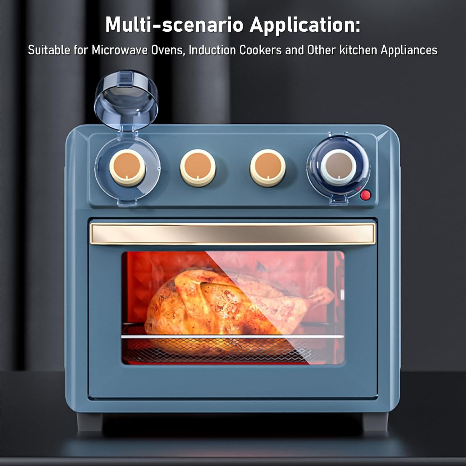 Cubiertas de Seguridad para Perillas de Estufa Niños 5 Pzas