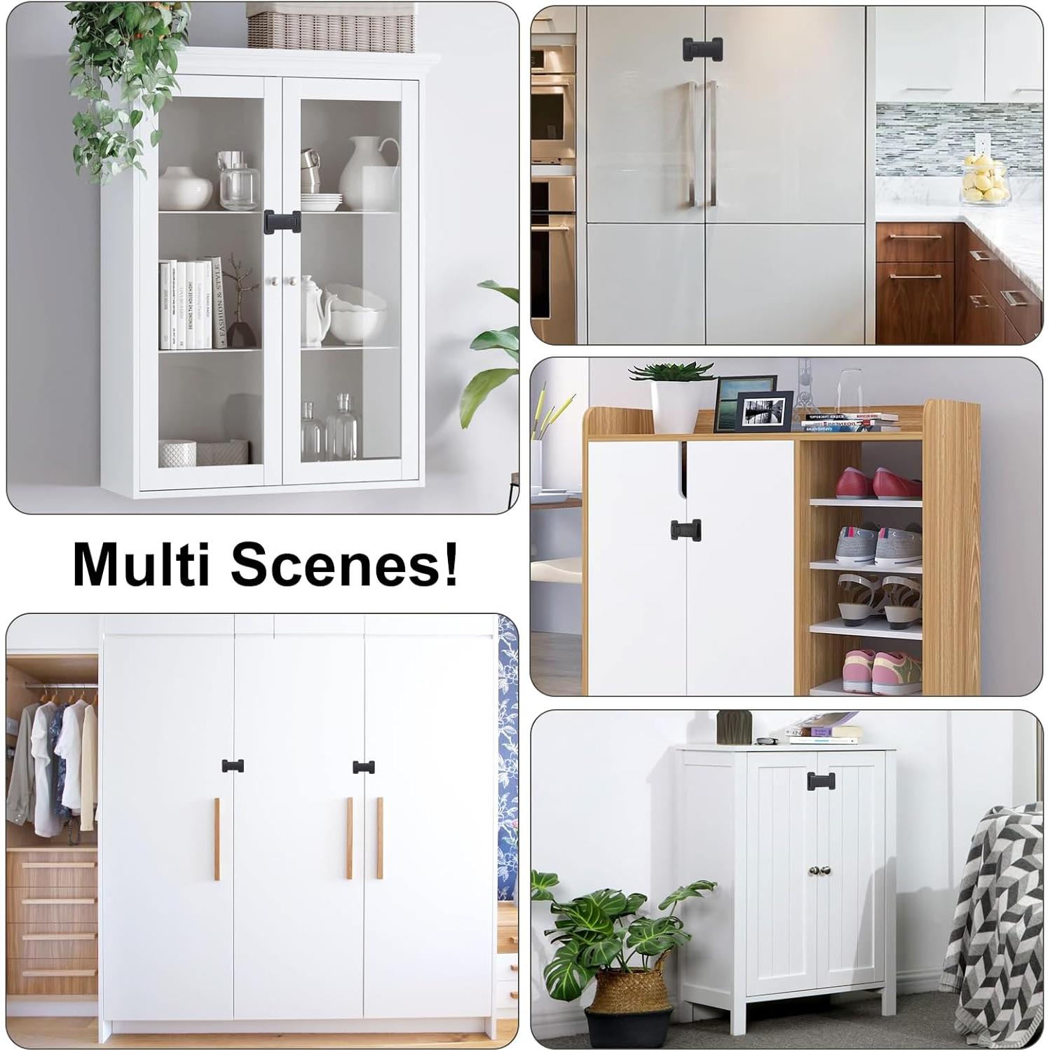 Candado de Seguridad para Nevera Francesa Uhimooi Negro