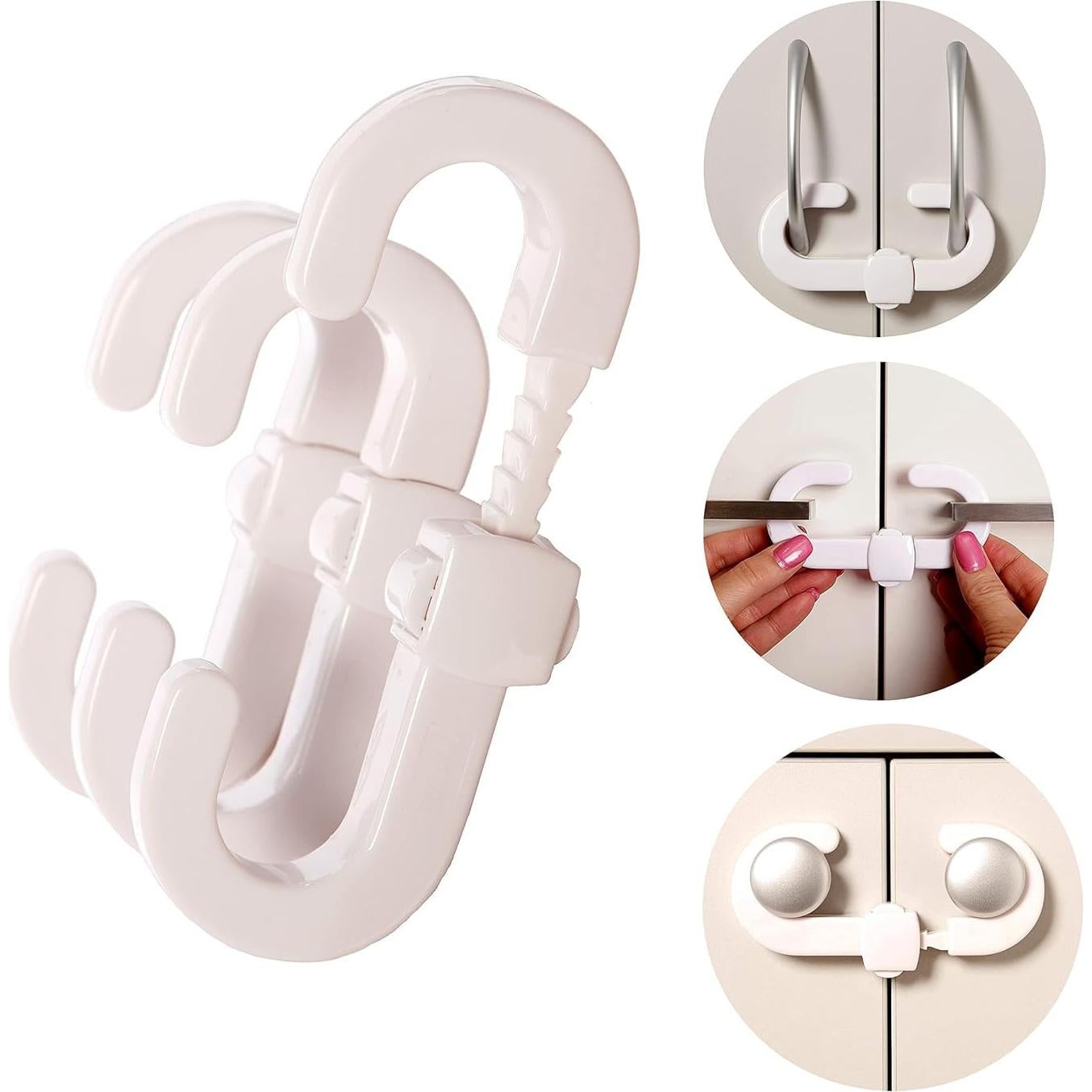 Cerraduras de Seguridad Dreambaby Secure-A L712 para Niños - Blanco