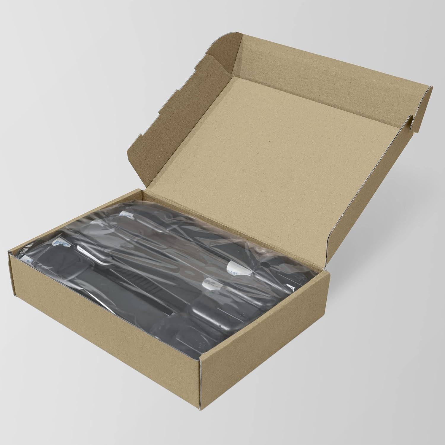 Cerradura de Gabinete a Prueba de Bebés Aberzey - 12 Piezas Negro