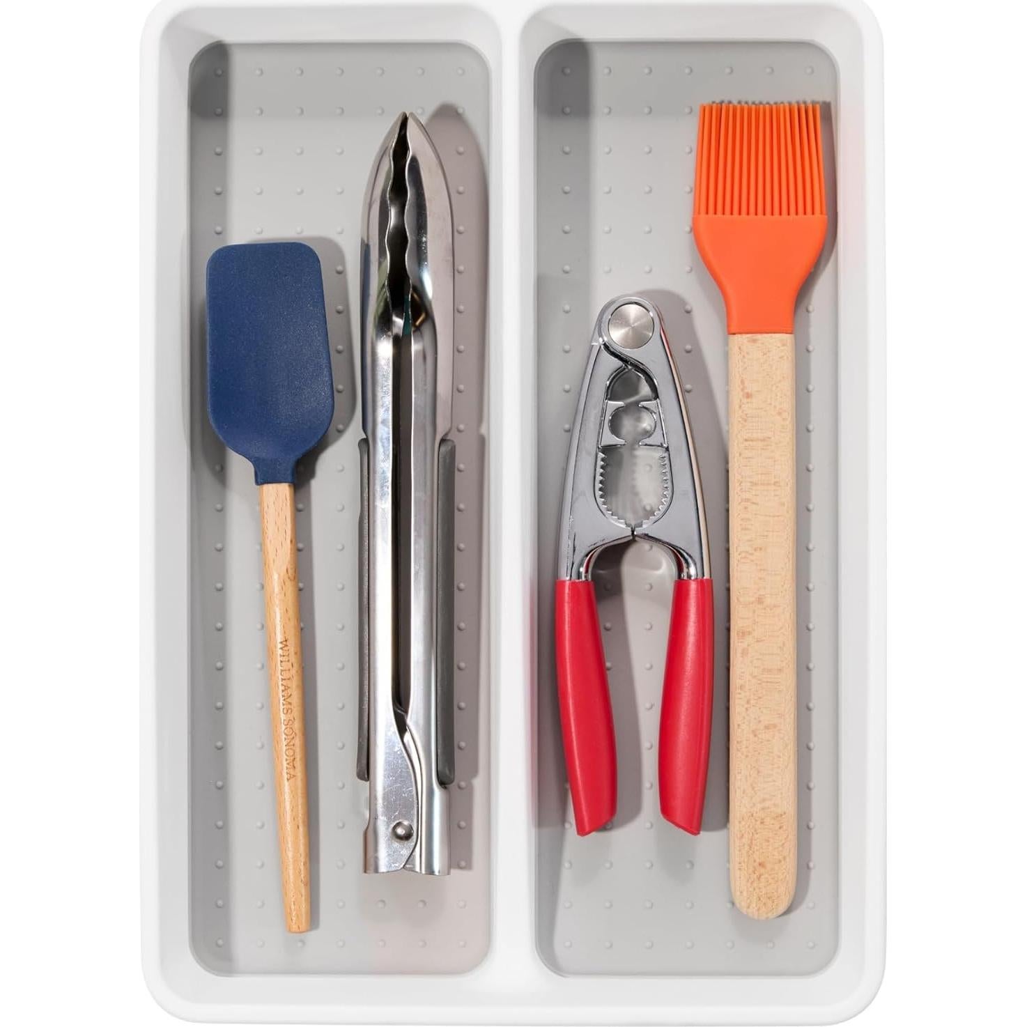 Bandeja organizadora de utensilios Madesmart 2 compartimentos