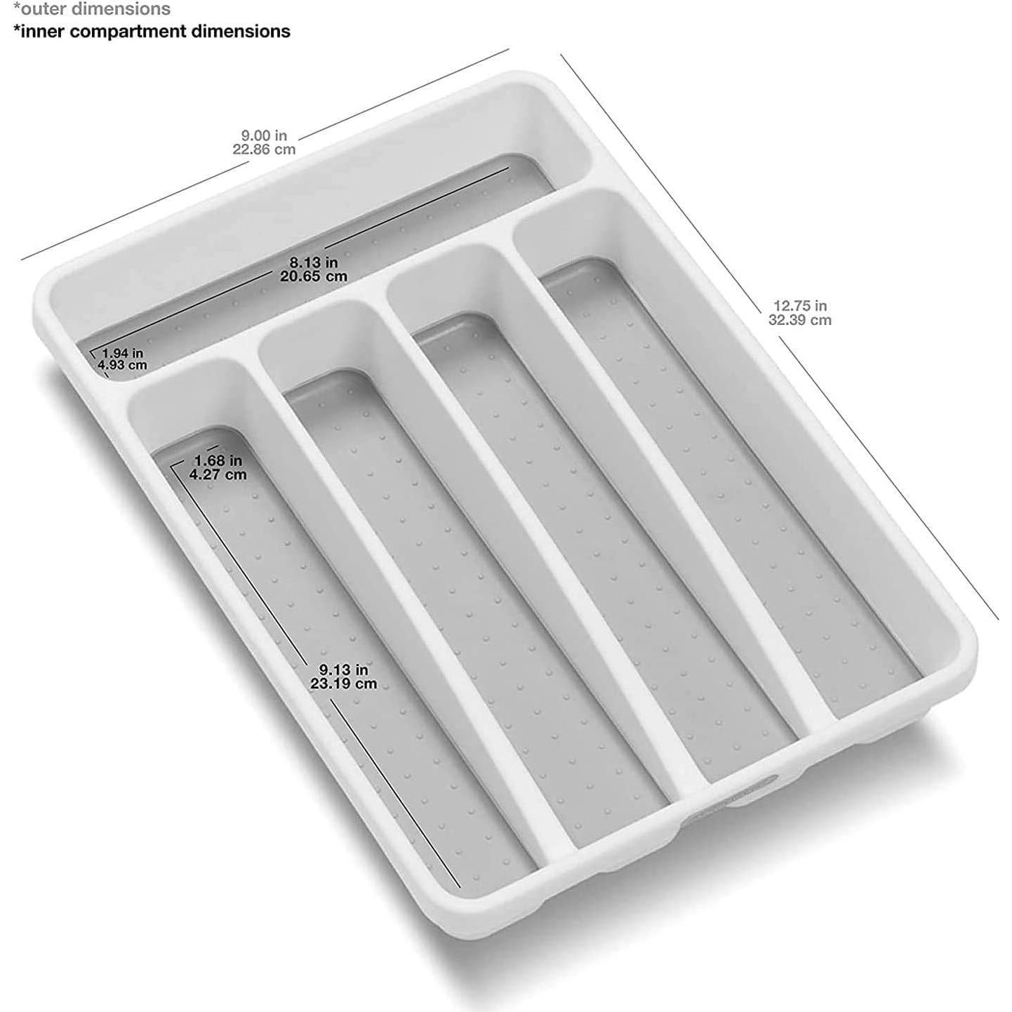 Bandeja de Cubiertos Antimicrobiana Madesmart 5 Compartimentos