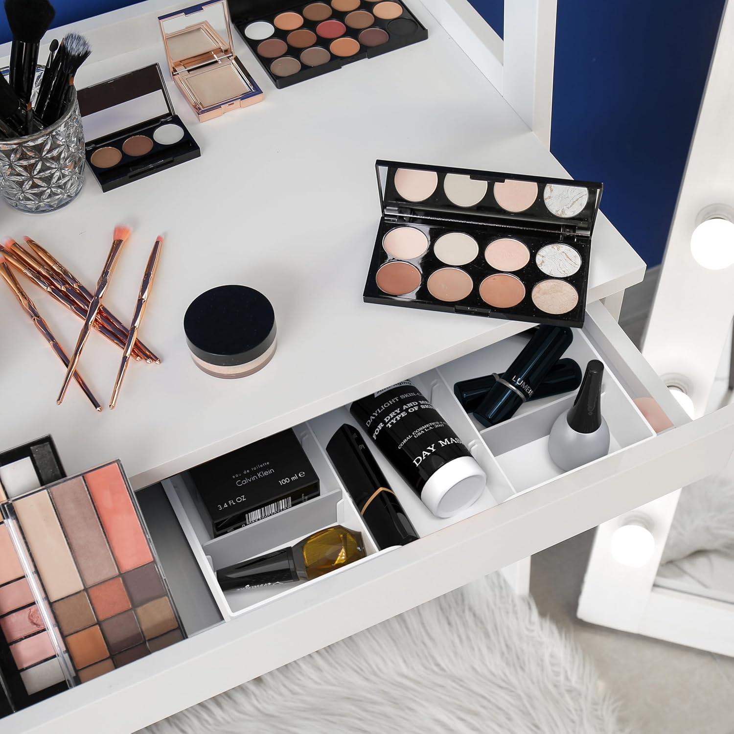 Organizador de Cajones Simple Houseware Blanco 9 Compartimentos