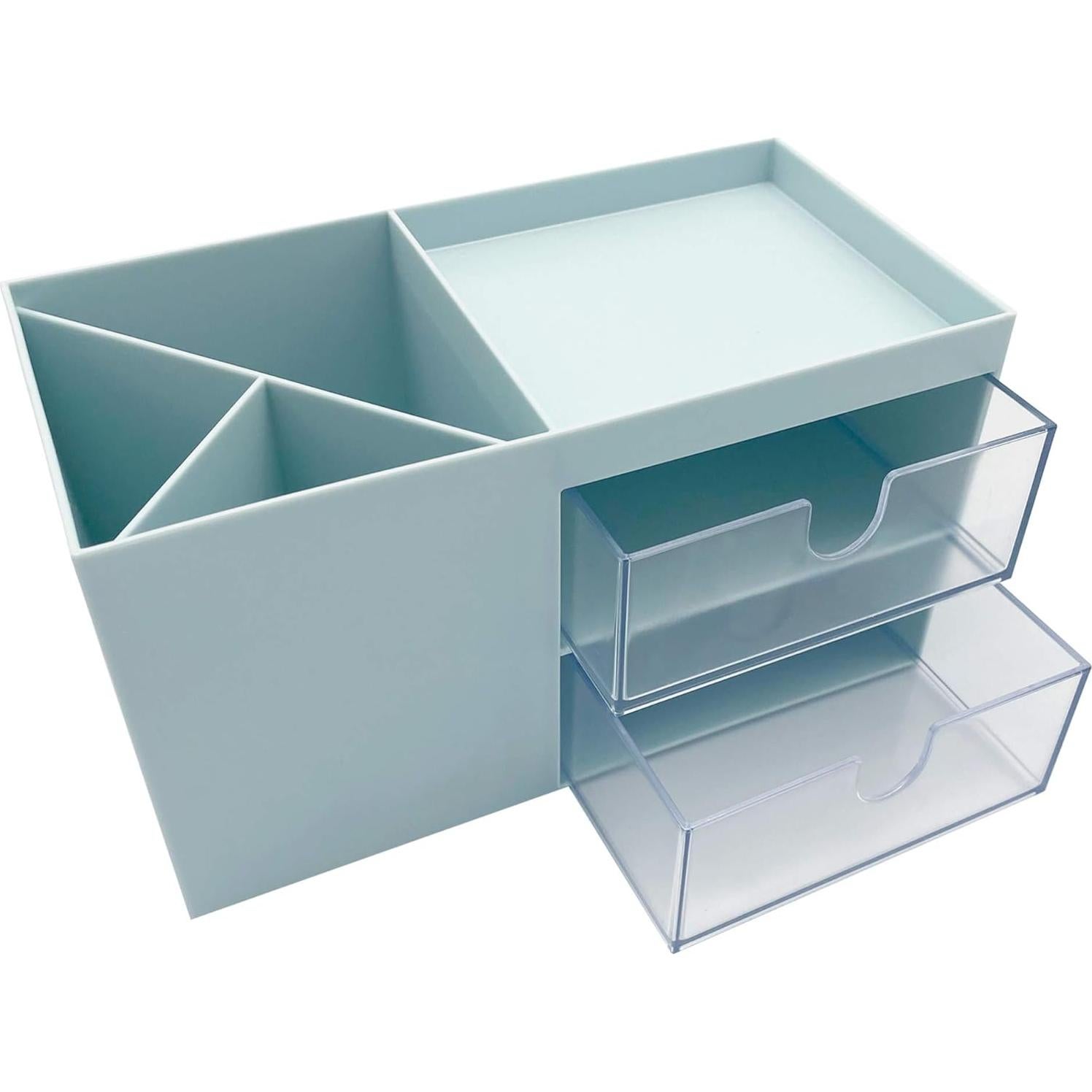Organizador de Escritorio Marknor Azul 17.6x9x9.2 cm Cosméticos