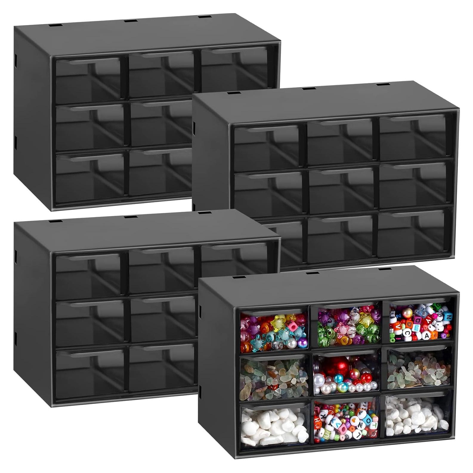 Organizador de Escritorio Marsui con 9 Cajones - Negro