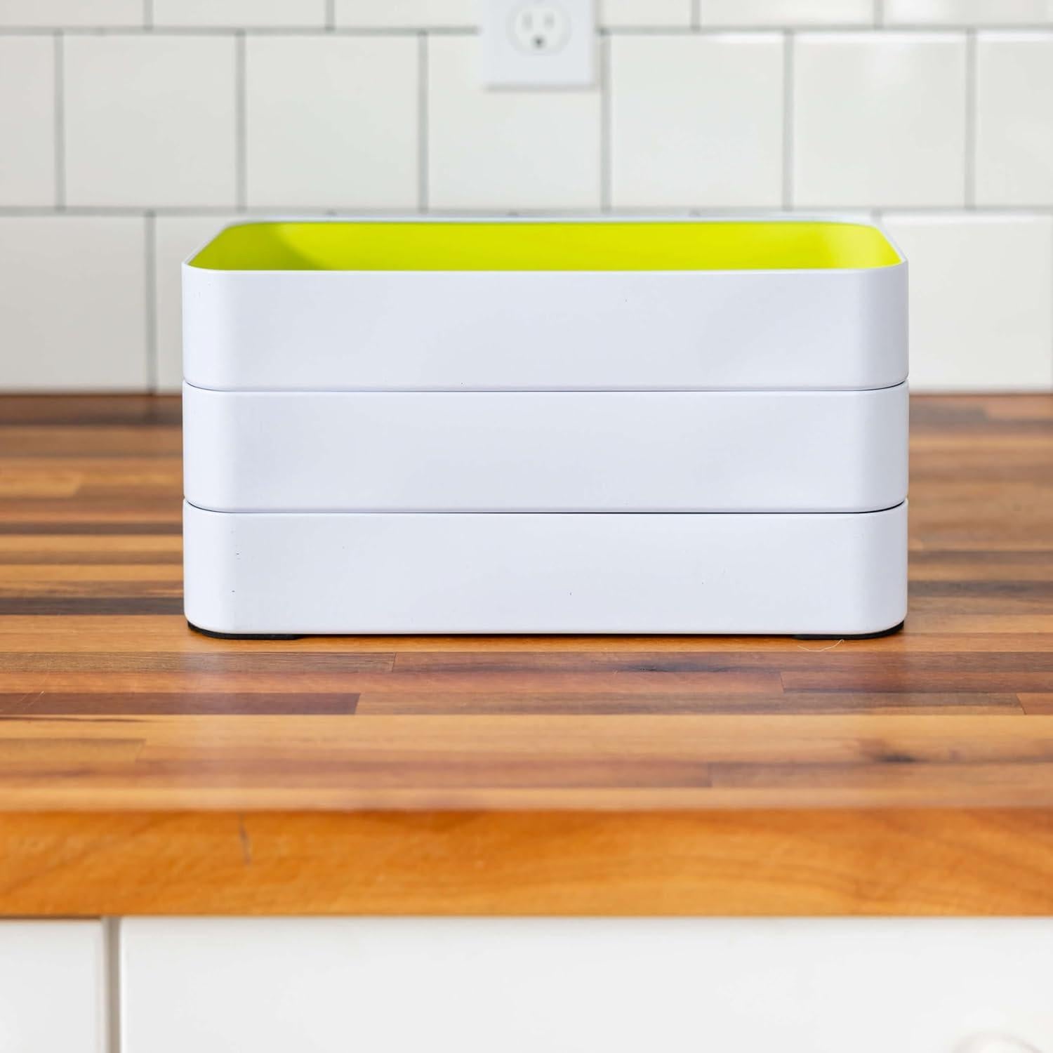 Conjunto de 5 Bandejas Organizadoras de Metal Three by Three