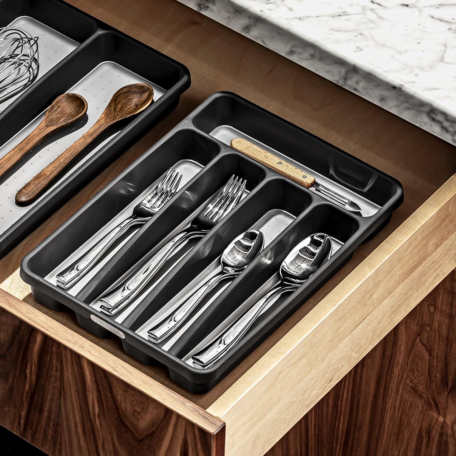 Bandeja de Cubiertos Mini Madesmart Granito 5 Compartimentos