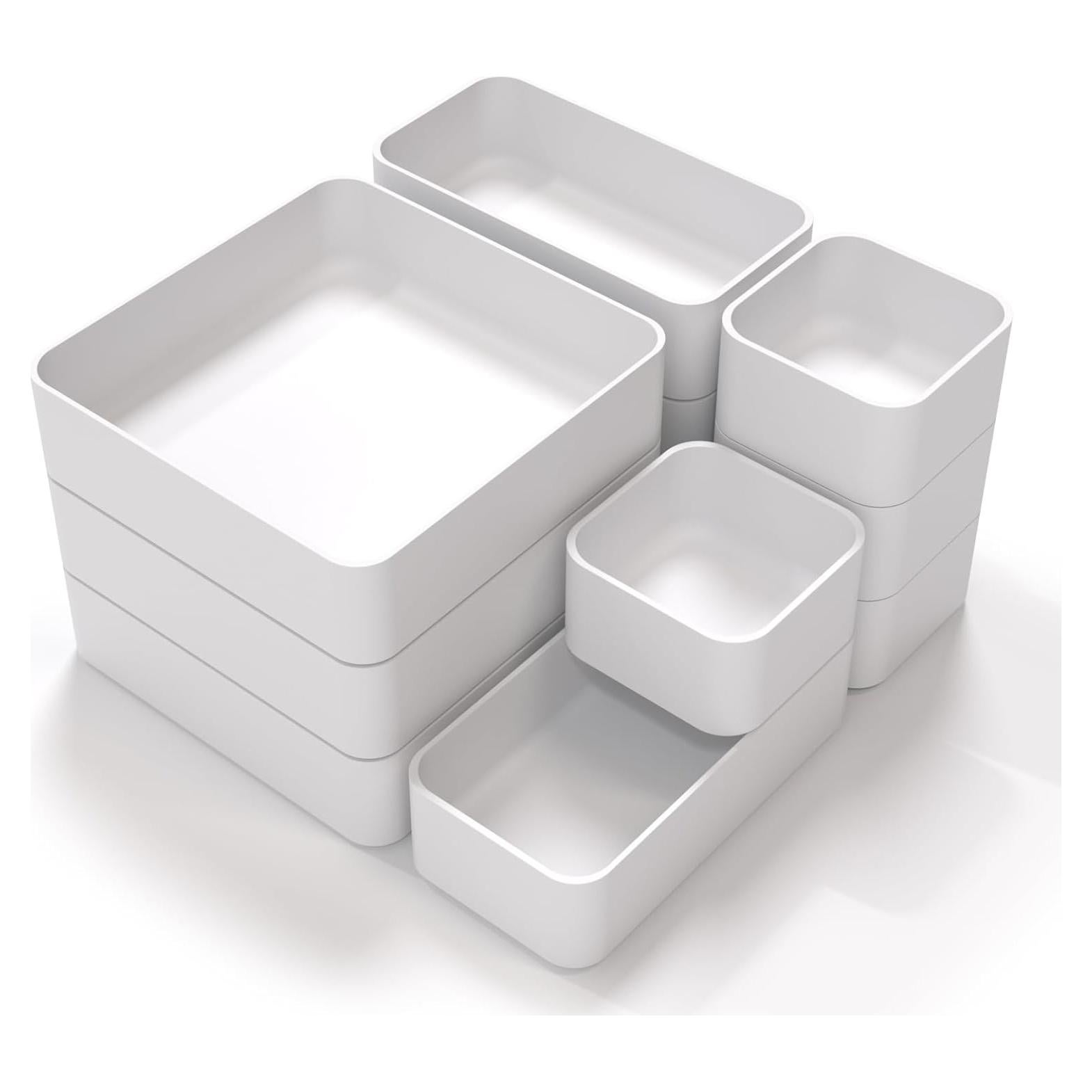 Juego de Organizadores de Cajones Apilables CHANCETSUI 11 Piezas