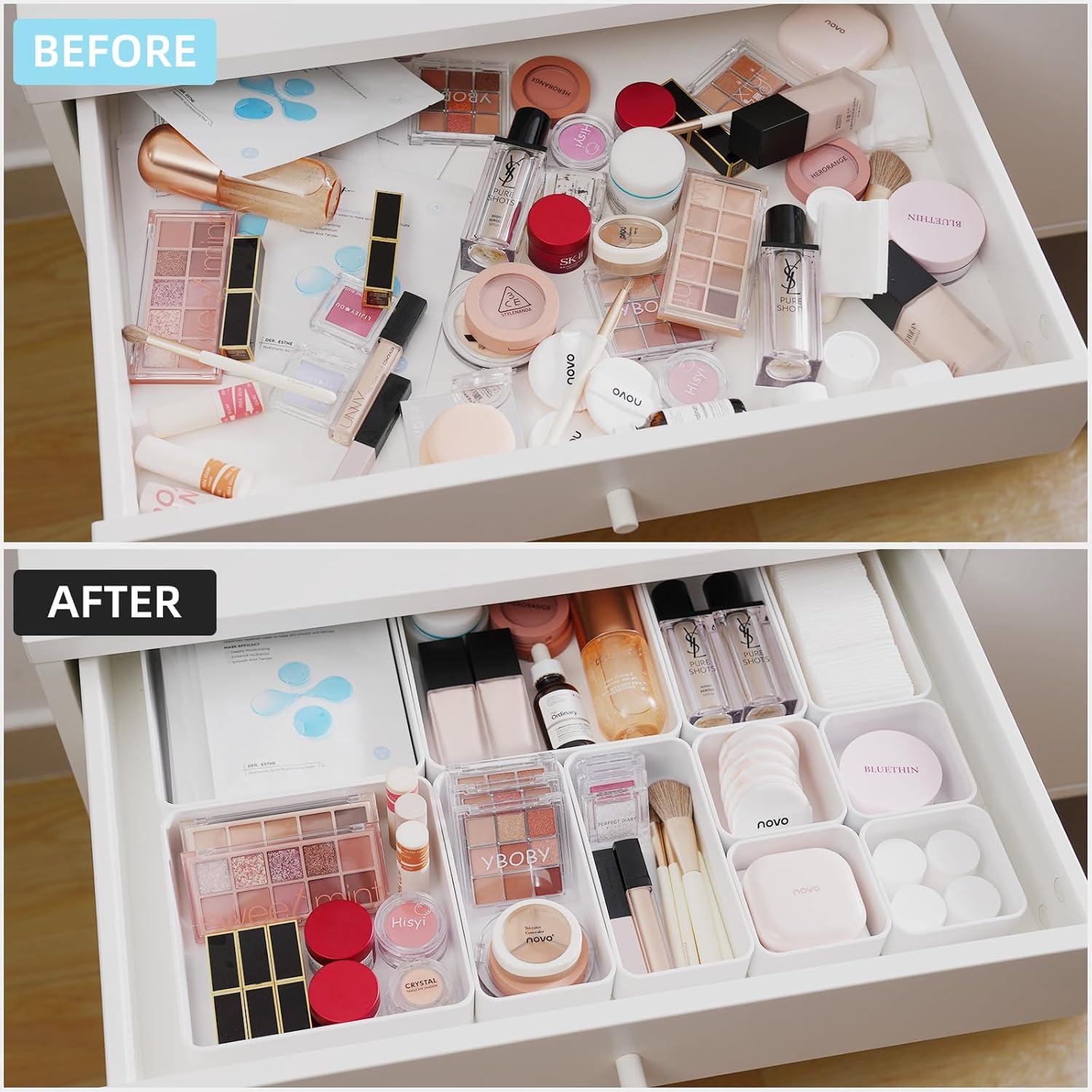 Juego de Organizadores de Cajones Apilables CHANCETSUI 11 Piezas