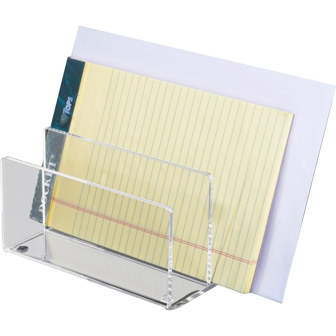 Organizador de Escritorio Kantek AD50 Acrílico Claro 15.24x9.66x9.91cm