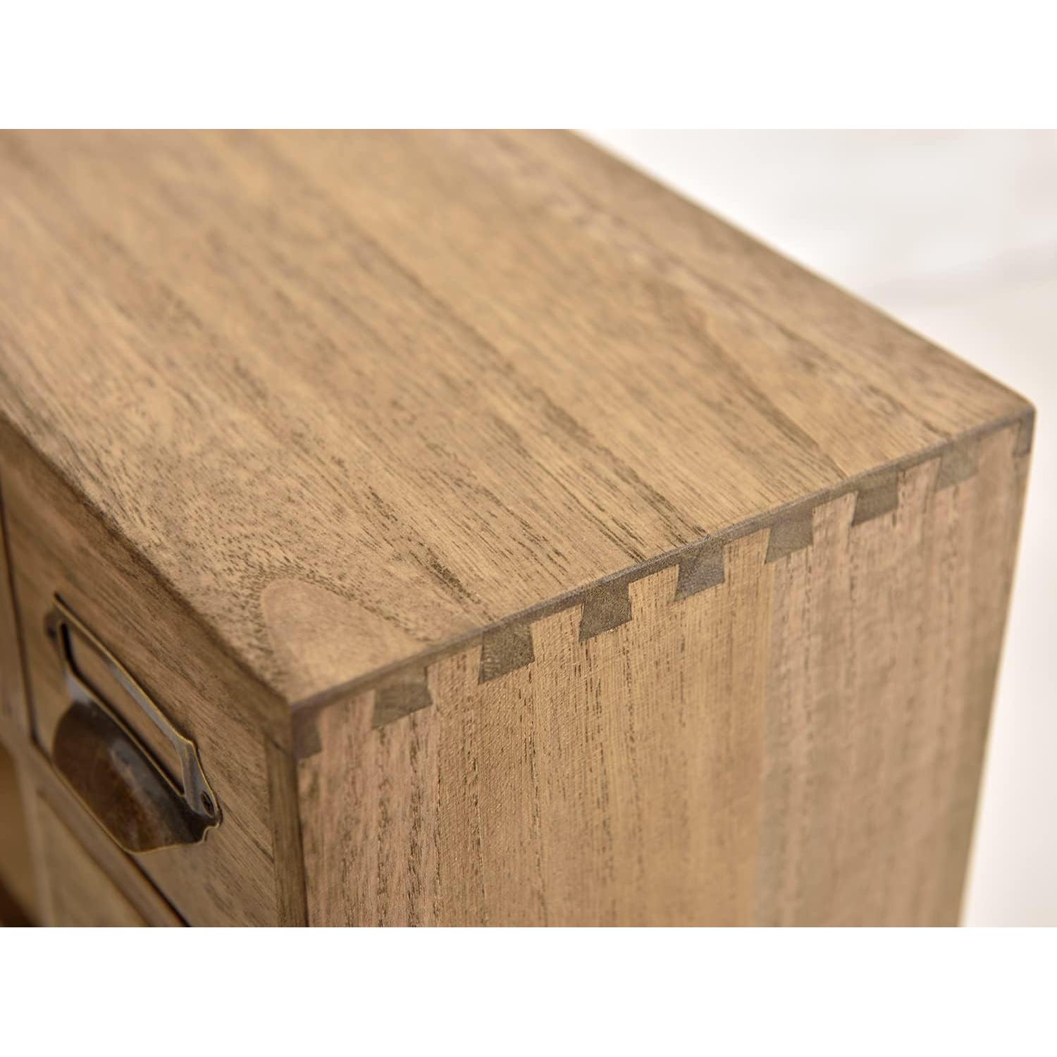 Gabinete de Almacenamiento KIRIGEN de Madera 9 Cajones 36x16x26.6cm