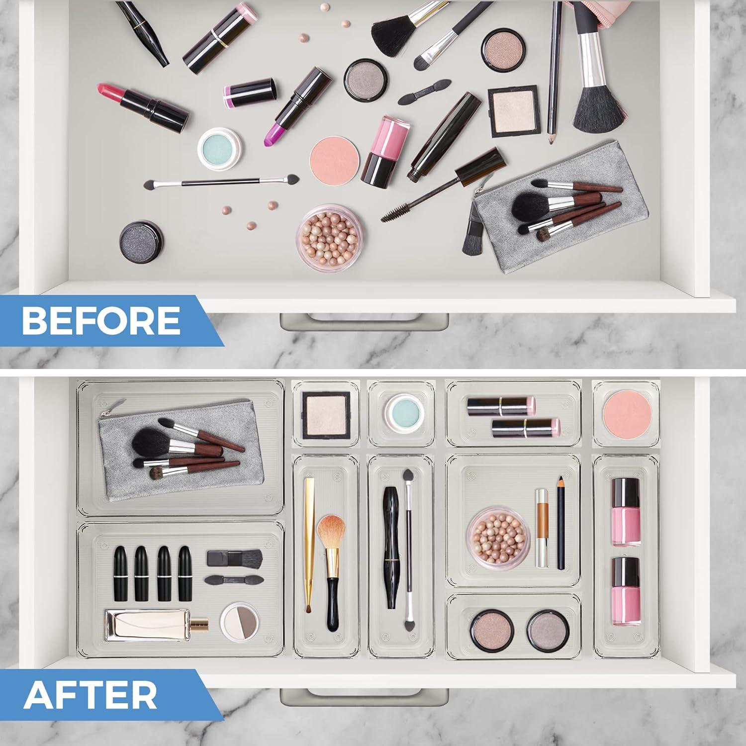 Organizadores de Cajones Ravinte 13 PCS con Almohadillas Antideslizantes