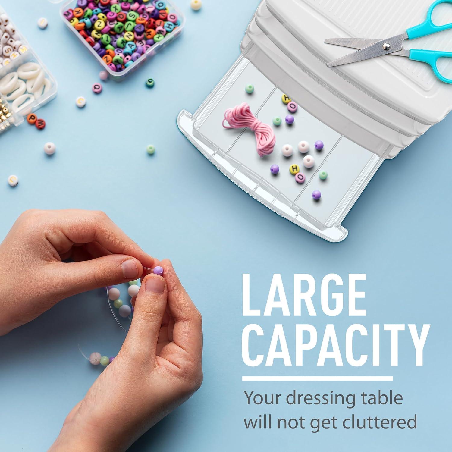 Unidad de Almacenamiento Plástico Tribello 3 Cajones Transparente