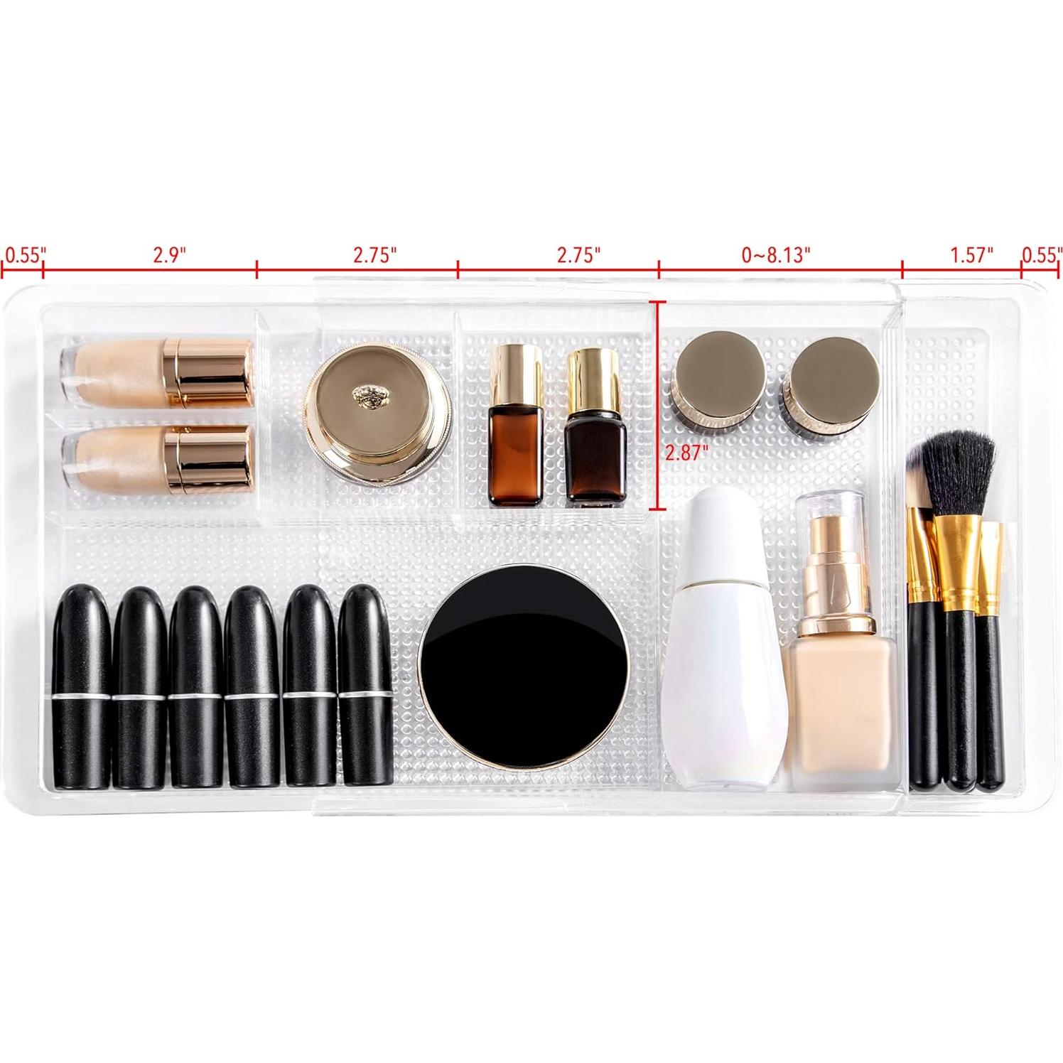 Organizador de Cajones Expandible Oubonun 28 a 49 cm 4 Paquetes