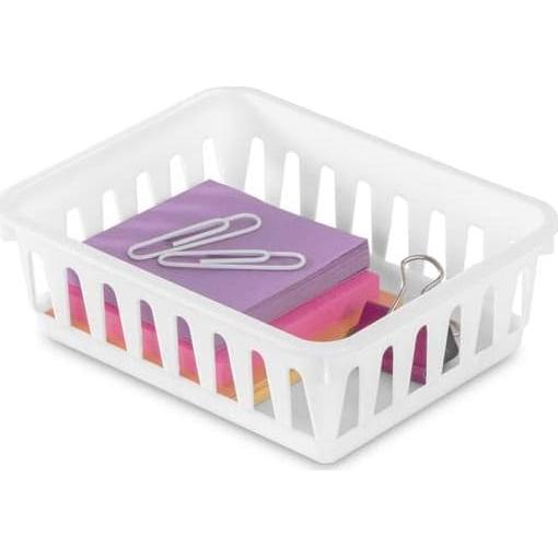 Cestas de Plástico Mini Tribello - Organizador 6 Unidades 17.15x12.7x5.08 cm