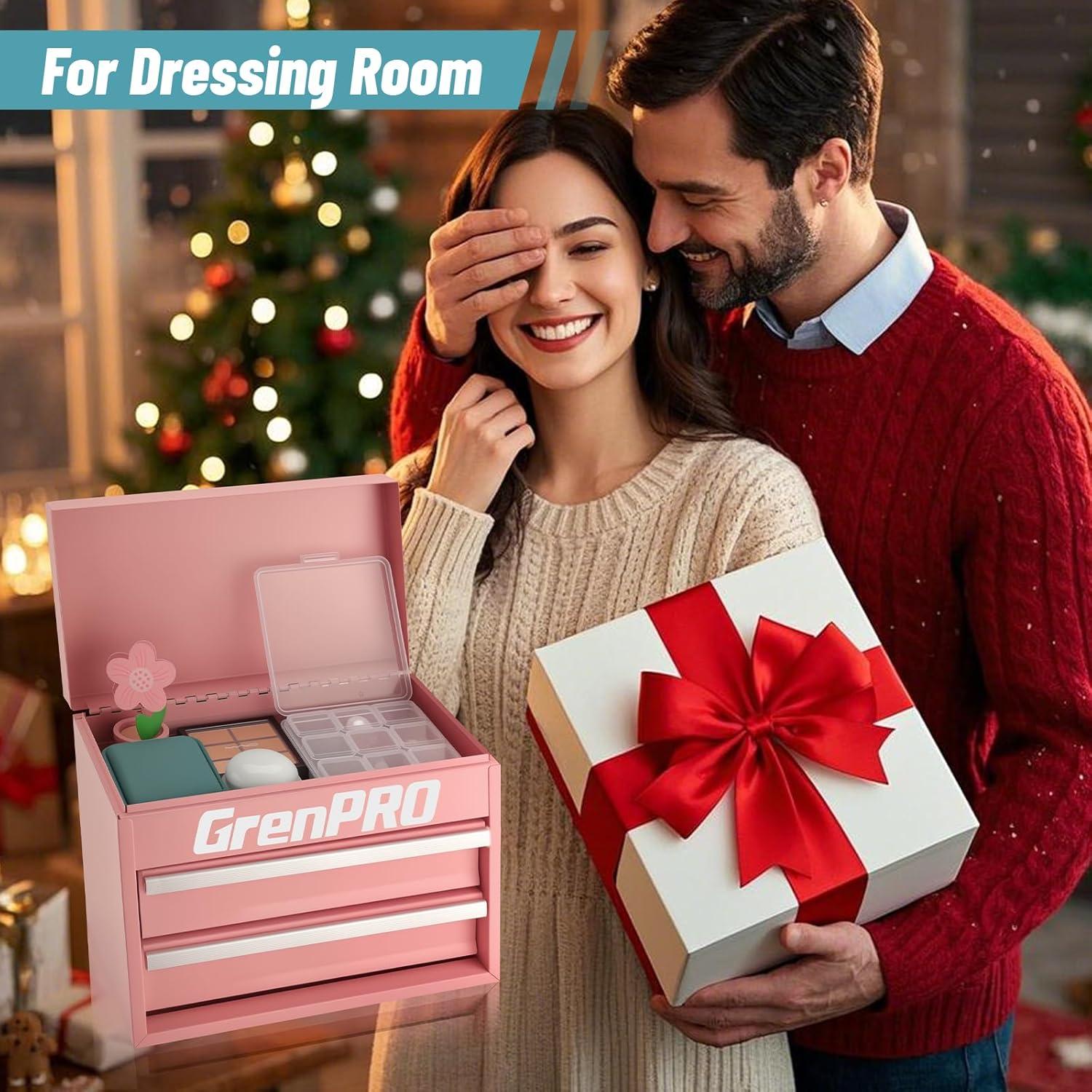 Caja de Herramientas Mini GRENPRO con 2 Cajones 27.5x15x20.8cm