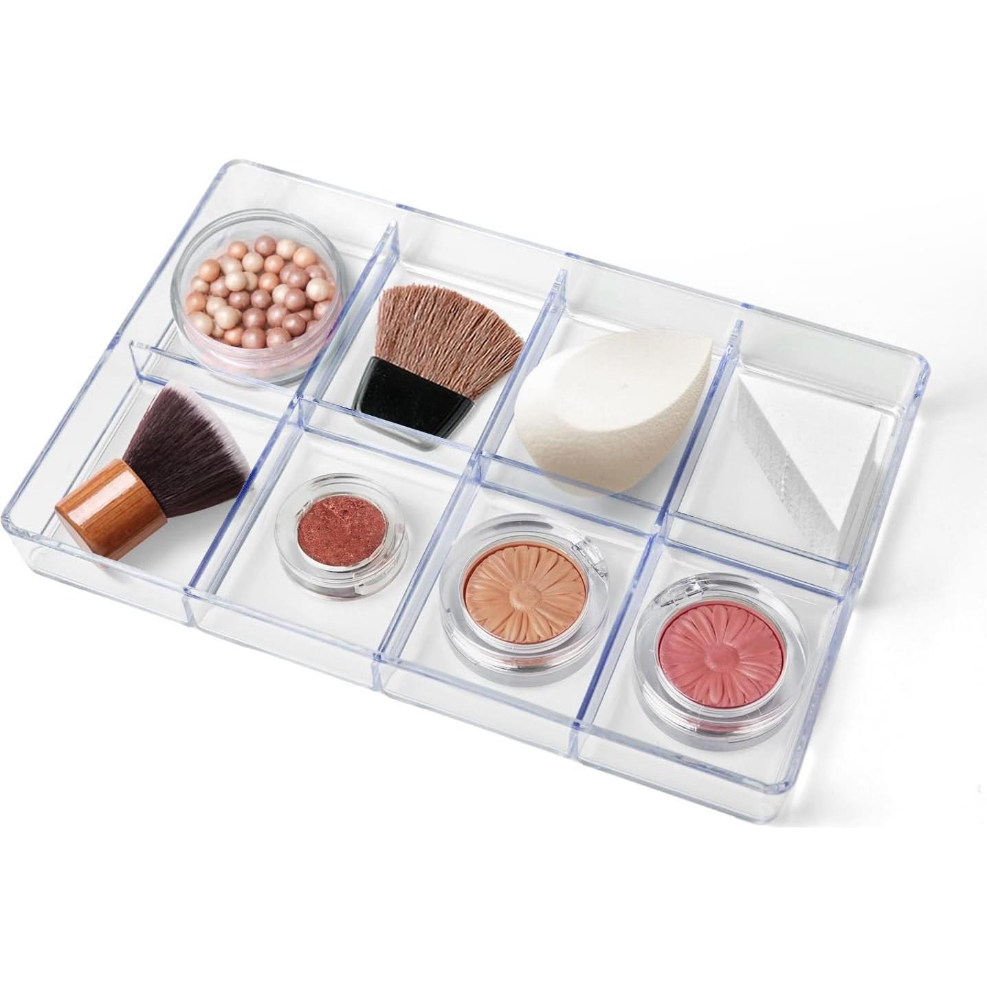 Organizador de Cajones Carrotez 8 Compartimentos Plástico 24x17x3.5cm