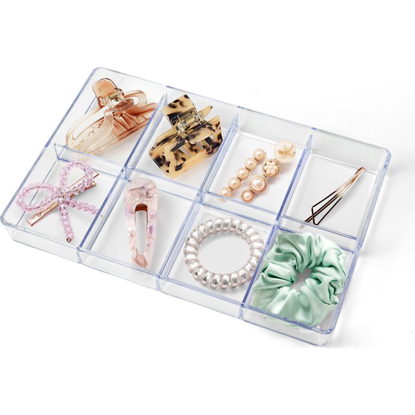 Organizador de Cajones Carrotez 8 Compartimentos Plástico 24x17x3.5cm