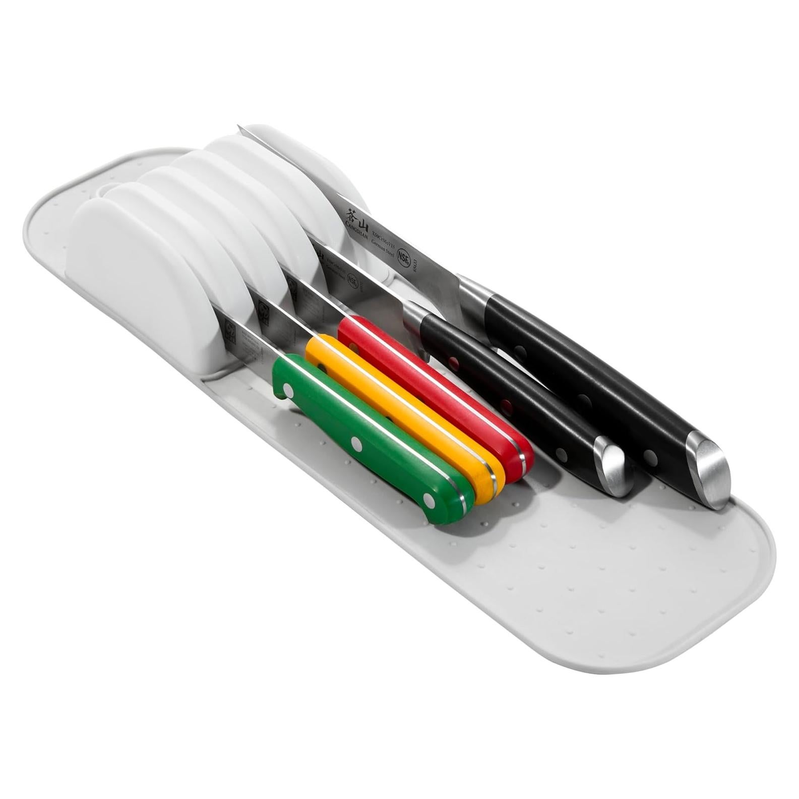 Soporte para Cuchillos Madesmart Clásico 5 Ranuras Blanco