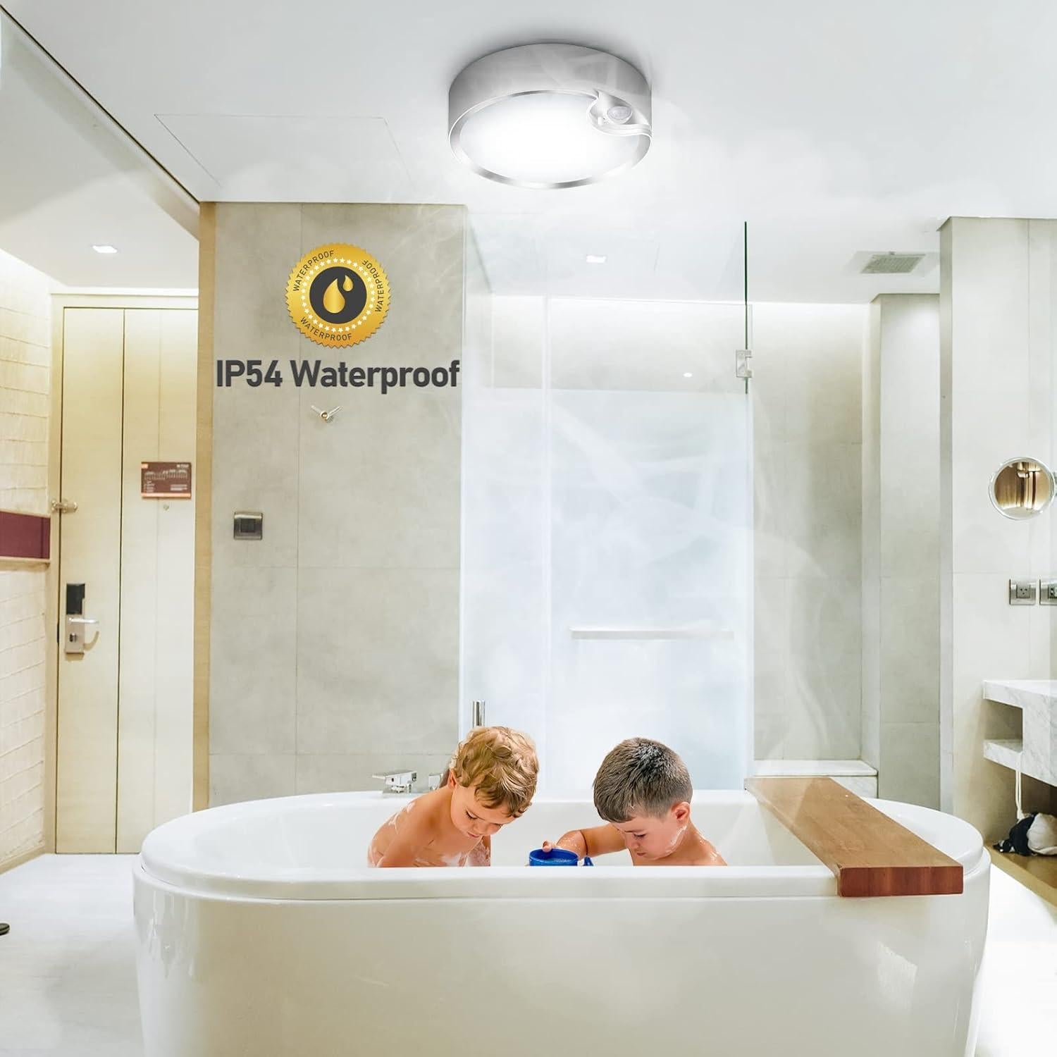 Luz de Techo LED TOOWELL con Sensor de Movimiento 400LM