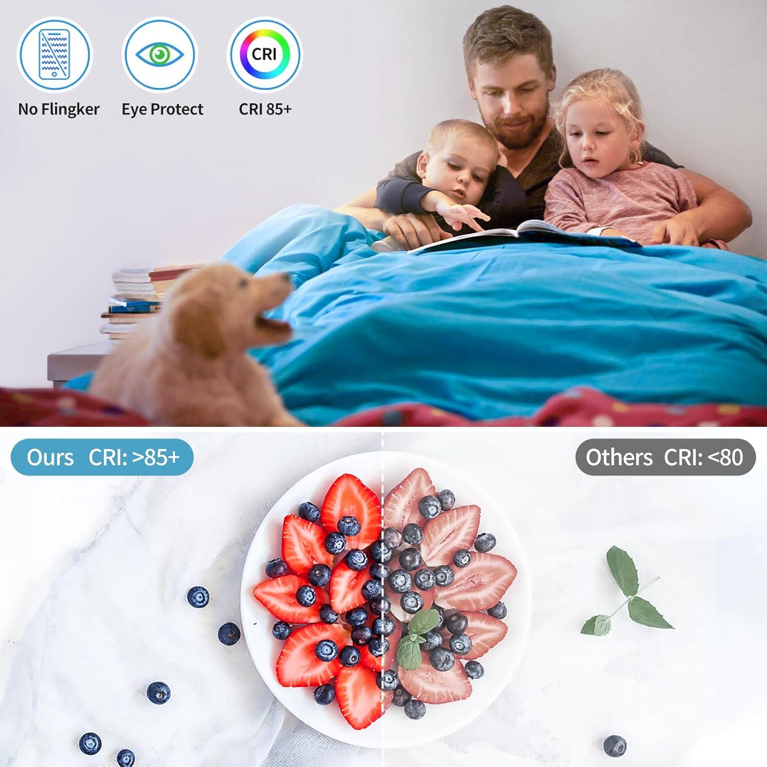 Luz de Techo LED Airand 16W 5000K Con Enchufe IP66