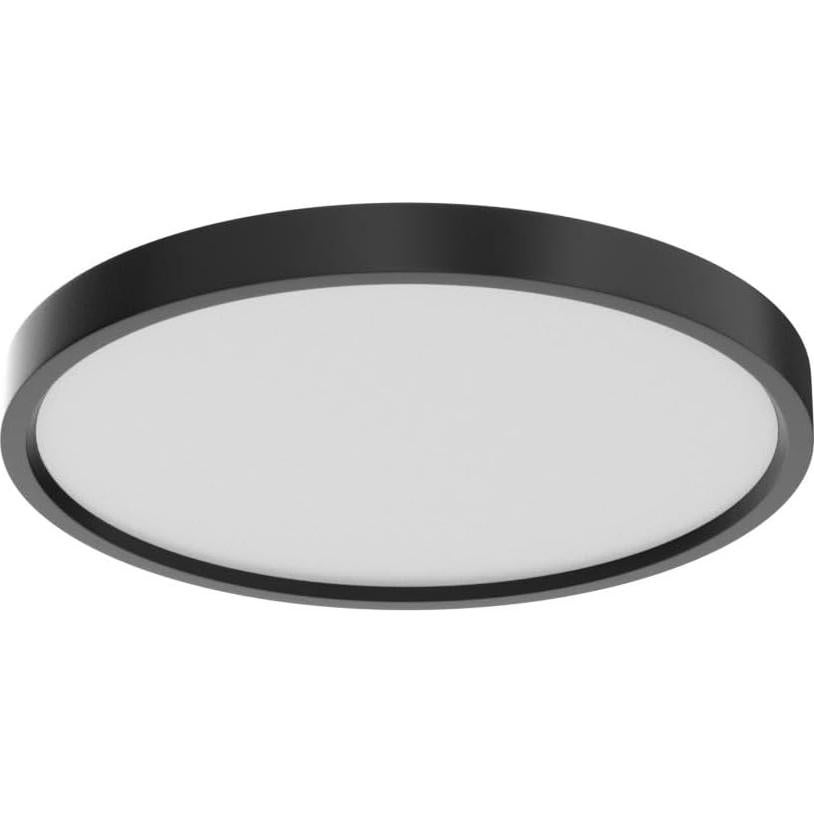 Luz de Techo LED TALOYA 18W 22.6 cm Negra Slim Luz de Día