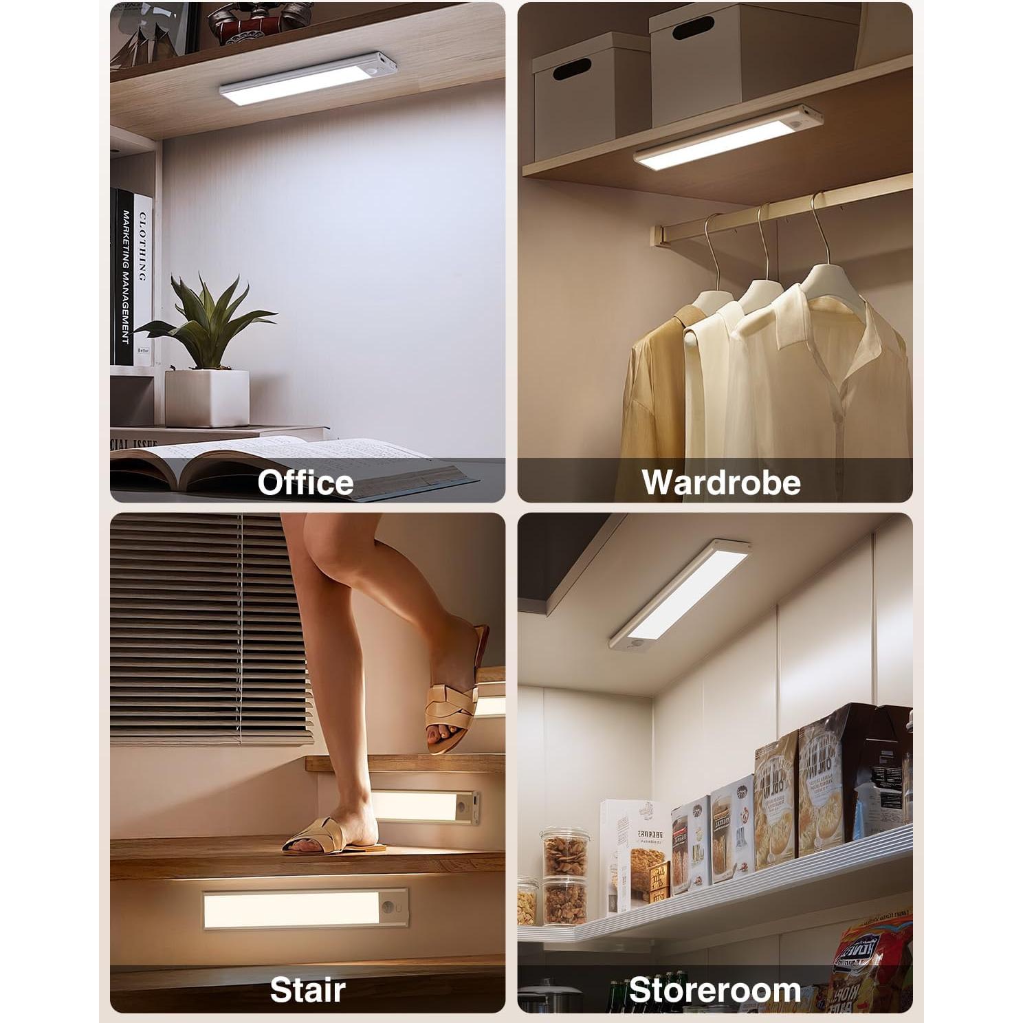 Iluminación LED Abovizo 30 cm con Sensor de Movimiento