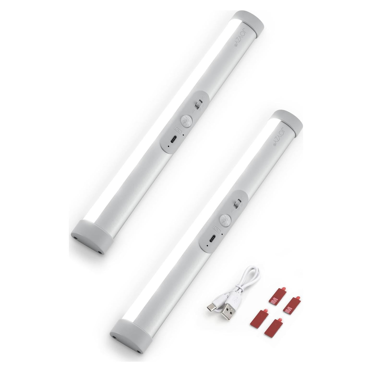 Luz LED Sensor de Movimiento Joyzy 2 Pack 100 Lúmenes 6000K