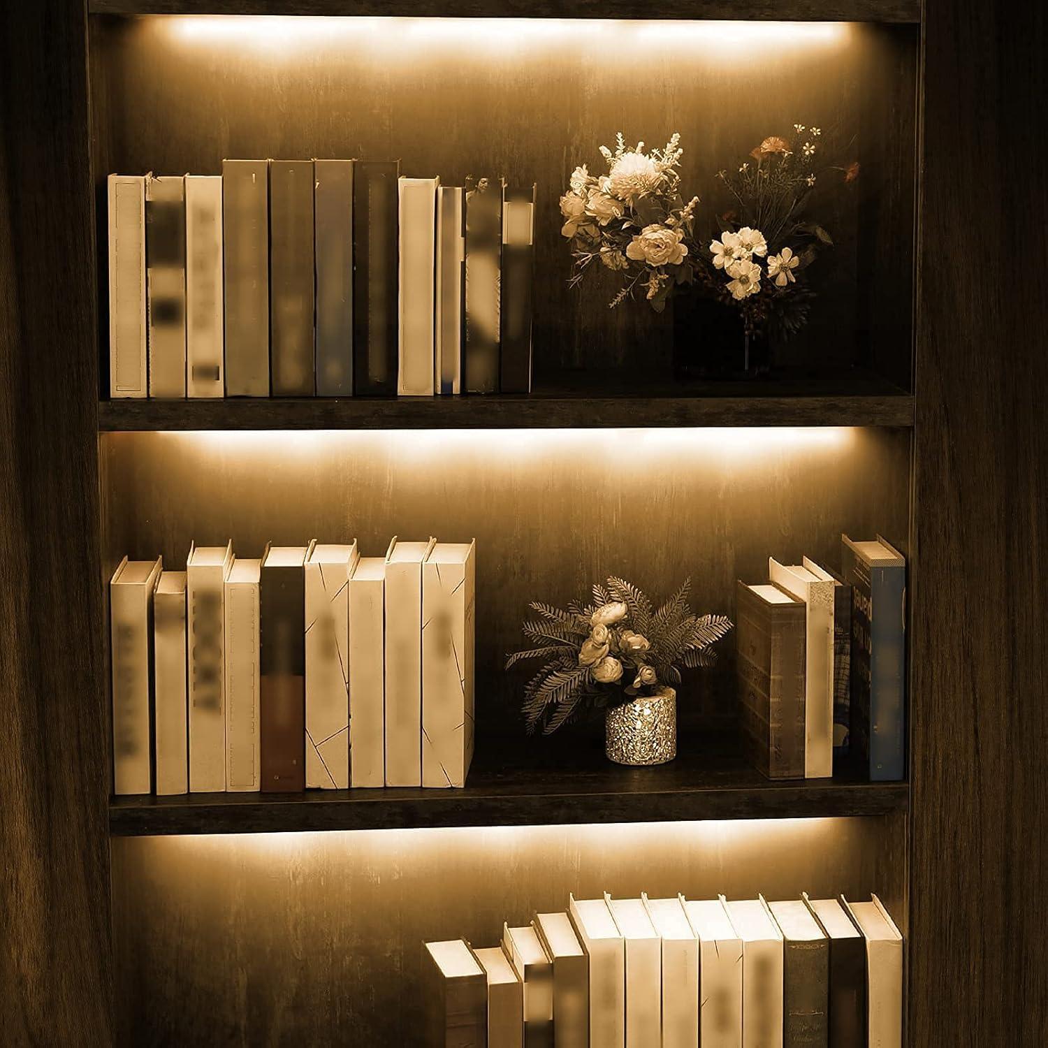 Kit de Iluminación LED Bajo Gabinete 6 PCS 30 cm Blanco Cálido