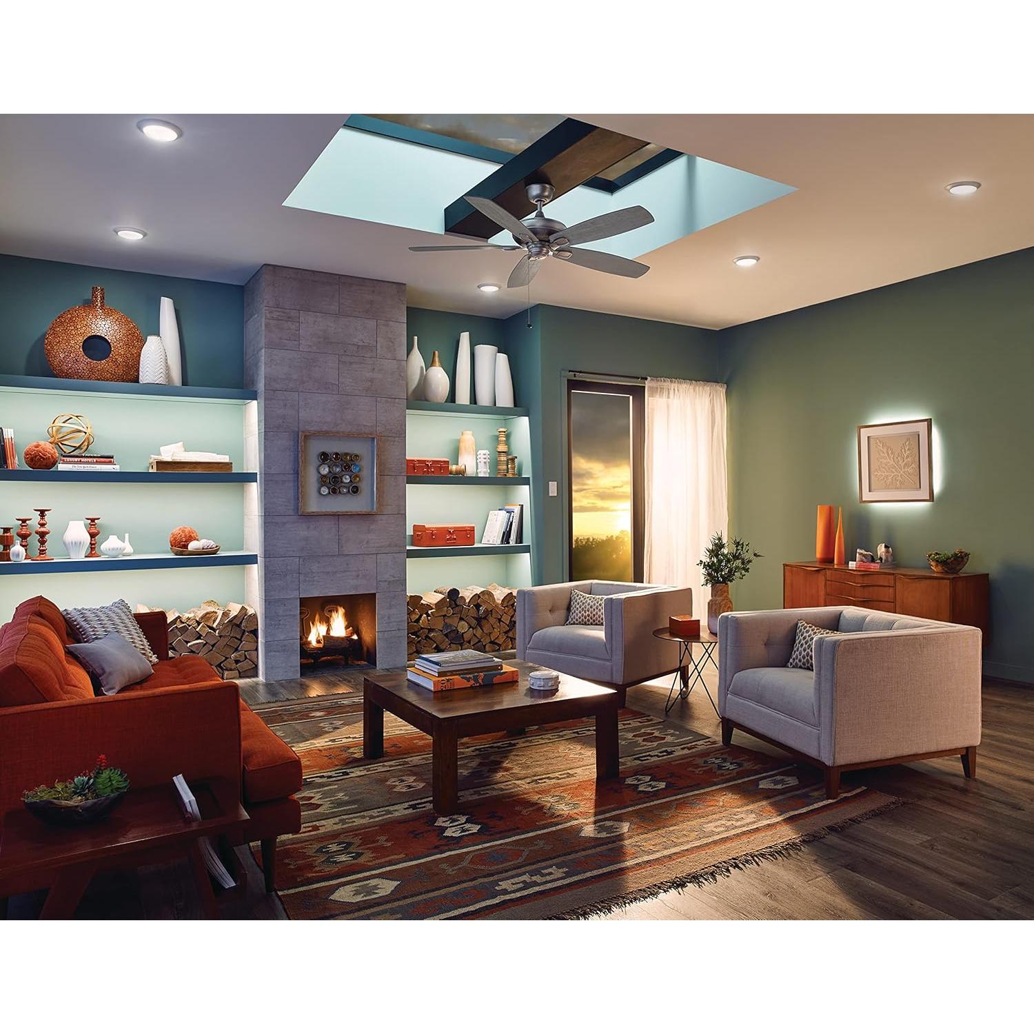 Downlight LED Kichler 43846WHLED30 19.05 cm Regulable 3000K