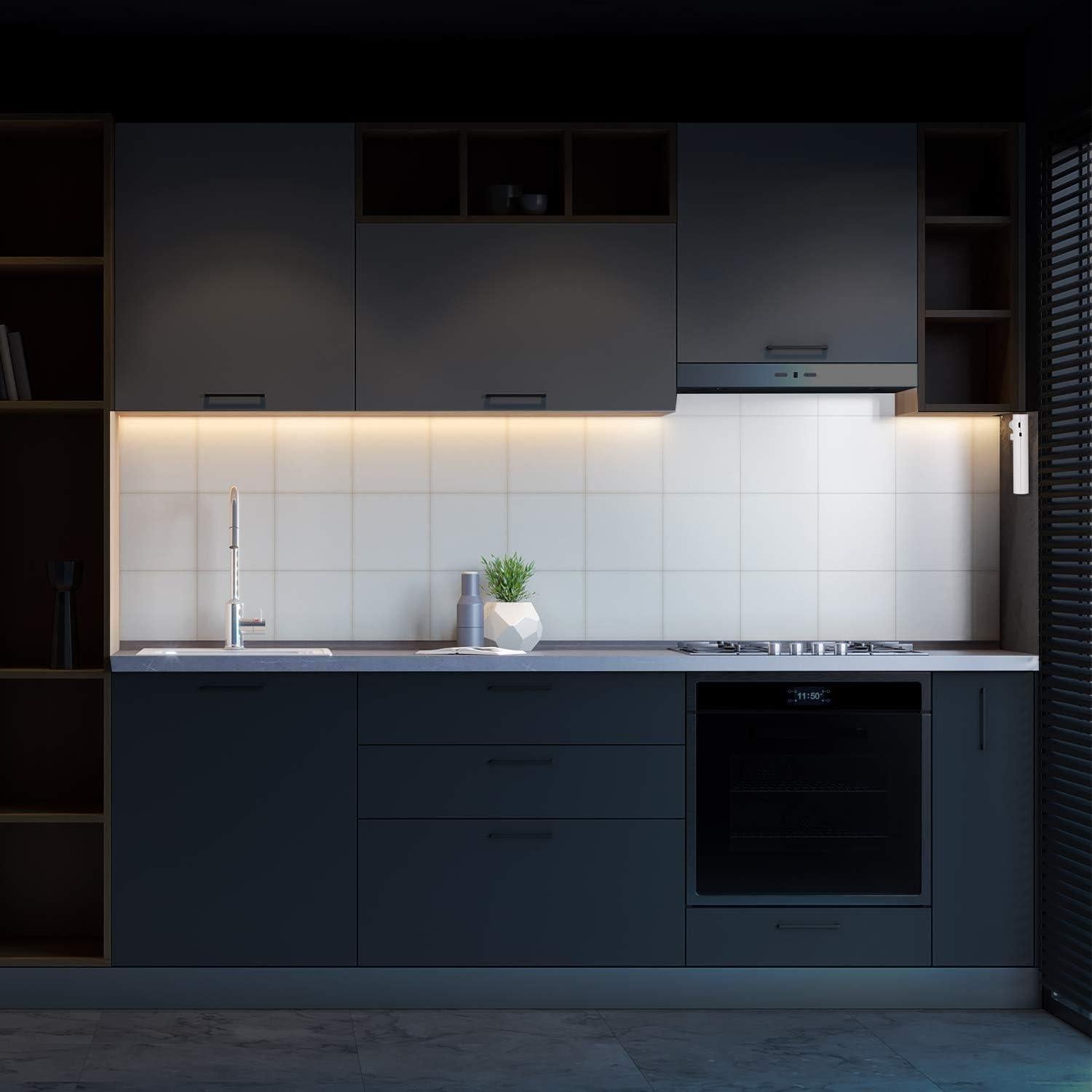 2 Pack Luces LED Recargables LUXJET con Sensor de Movimiento