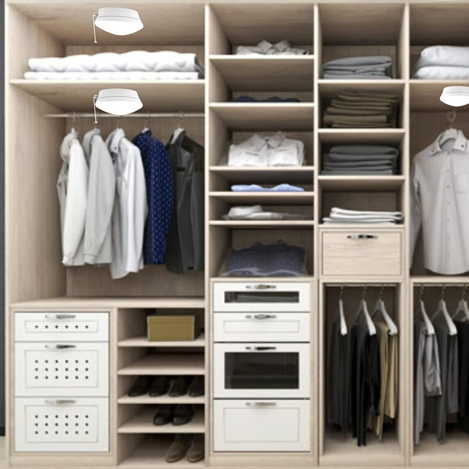 Luz de Techo LED Lightdot 12W 1300lm 4000K con Cadena de Tirar