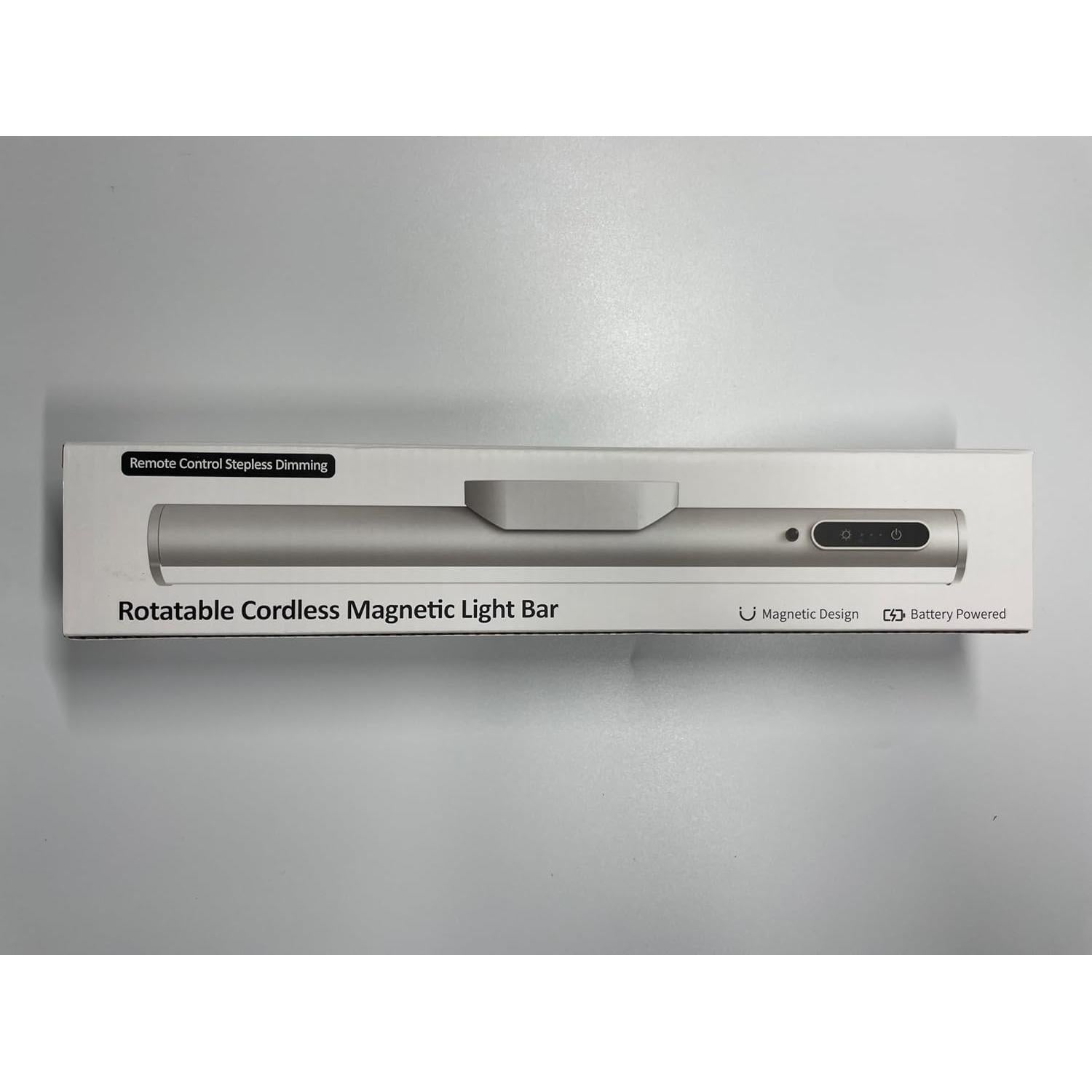 Barra de Luz LED Recargable con Sensor de Movimiento - Negro