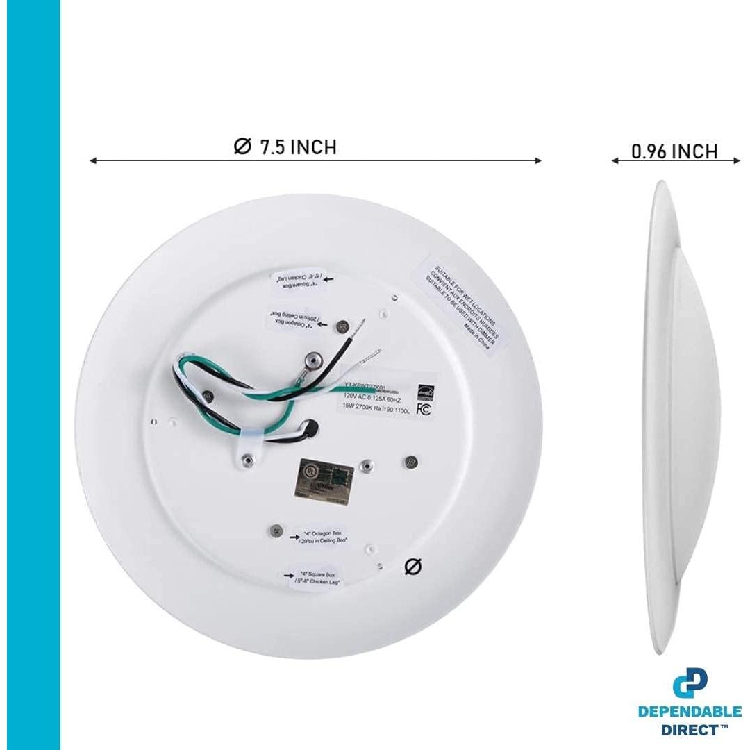 Luminaria de Techo LED Lunabode 16.5W 2700K Blanca Cálida