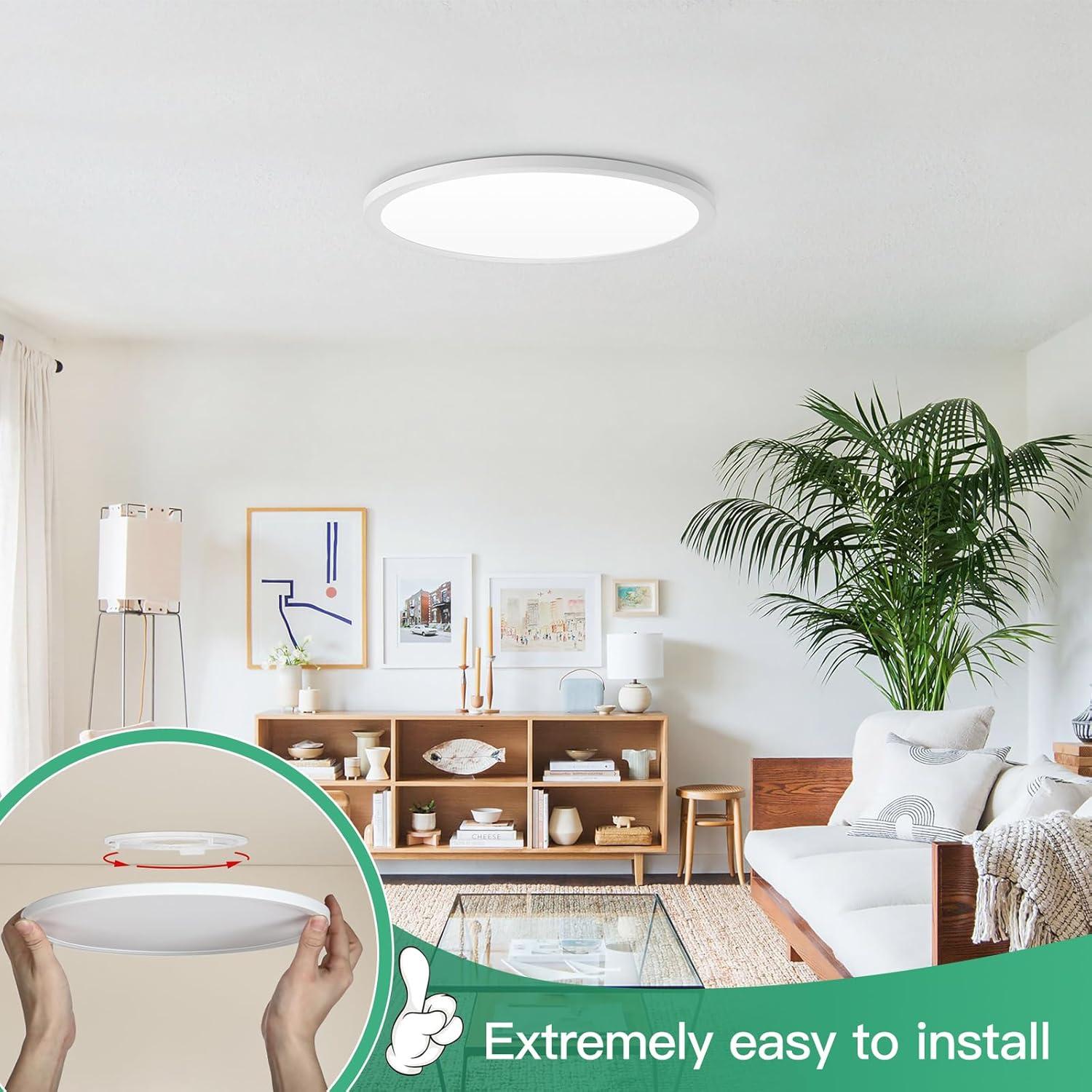 Lámpara de Techo LED Brightever 30.48 cm 24W 5CCT Regulable