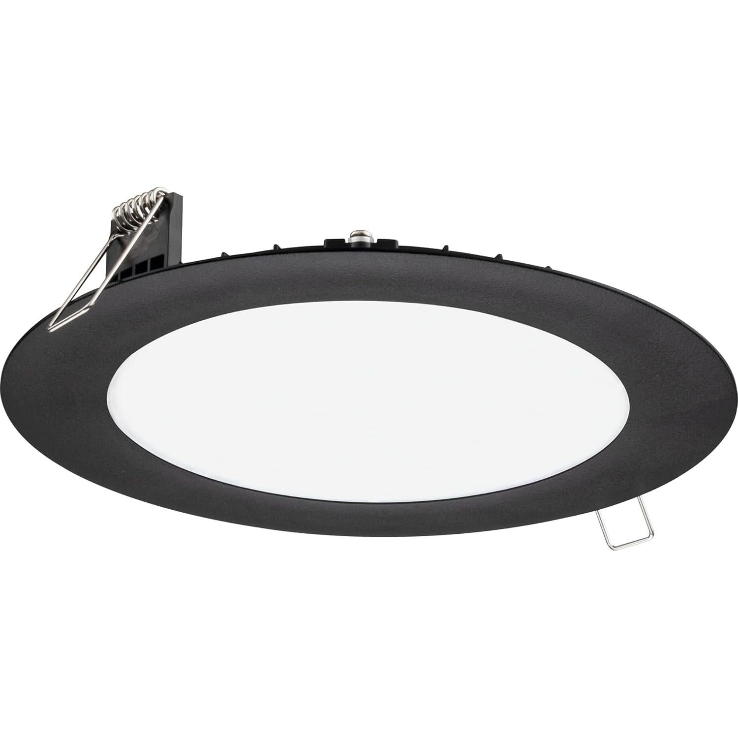 Luz Empotrada LED Juno 6 Pulgadas Ajustable 5-en-1 Negro Mate