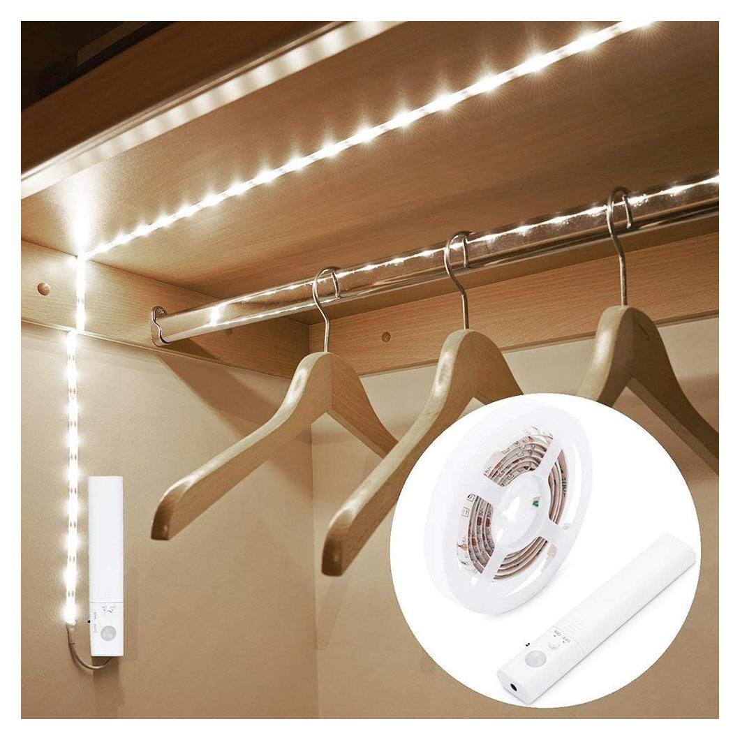 Luz de Armario KUCAM 1M con Sensor de Movimiento 6000K