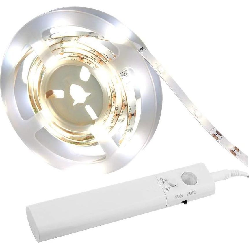 Luz de Armario KUCAM 1M con Sensor de Movimiento 6000K