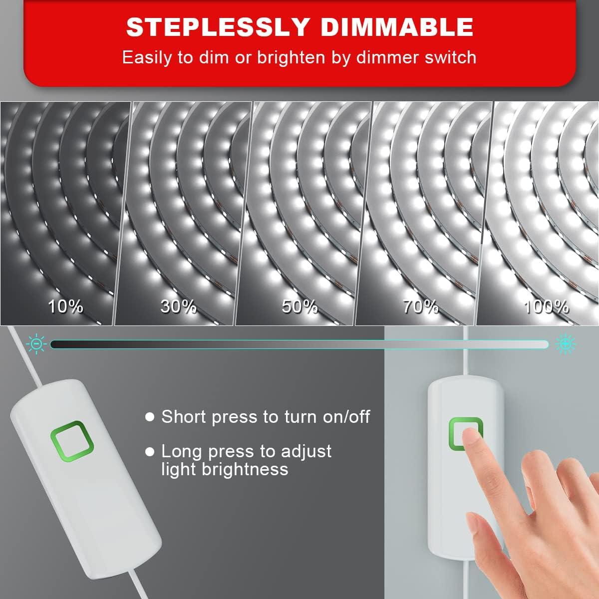 Tira de Luz LED Regulable MY BEAUTY LIGHT 5m Blanca 12V