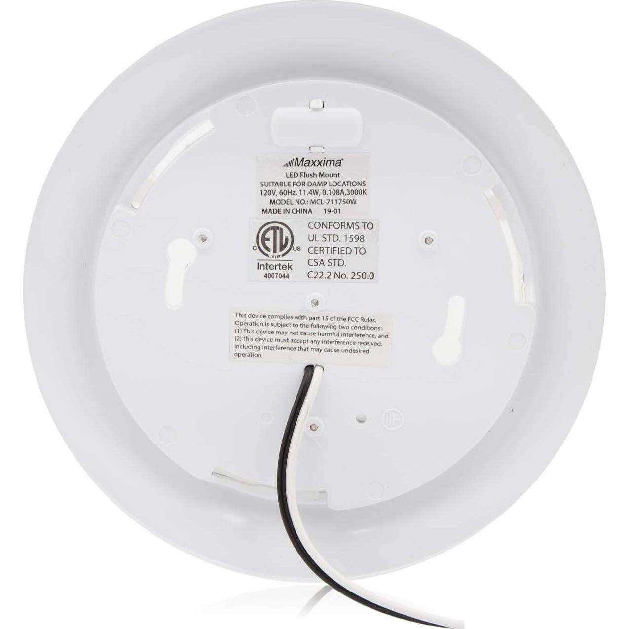 Luz de Techo LED Maxxima 19.05 cm Regulable 900 Lúmenes 3000K