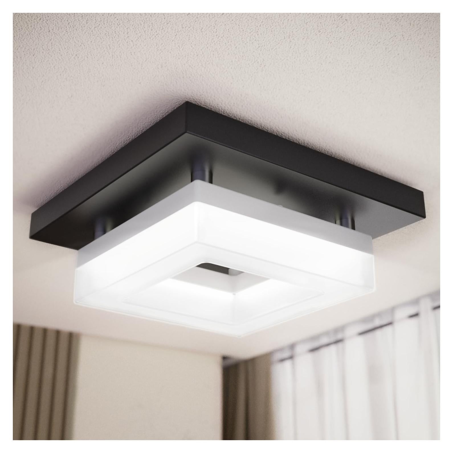 Luz de Techo LED Cuadrada Sunco 20.8x20.8cm 5 Temperaturas