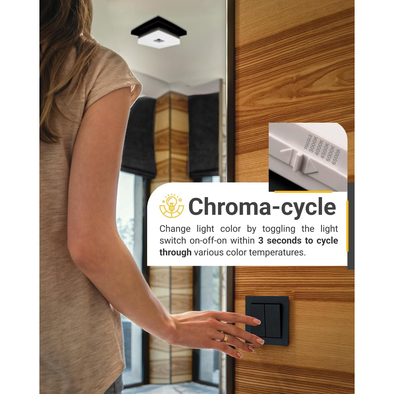 Luz de Techo LED Cuadrada Sunco 20.8x20.8cm 5 Temperaturas