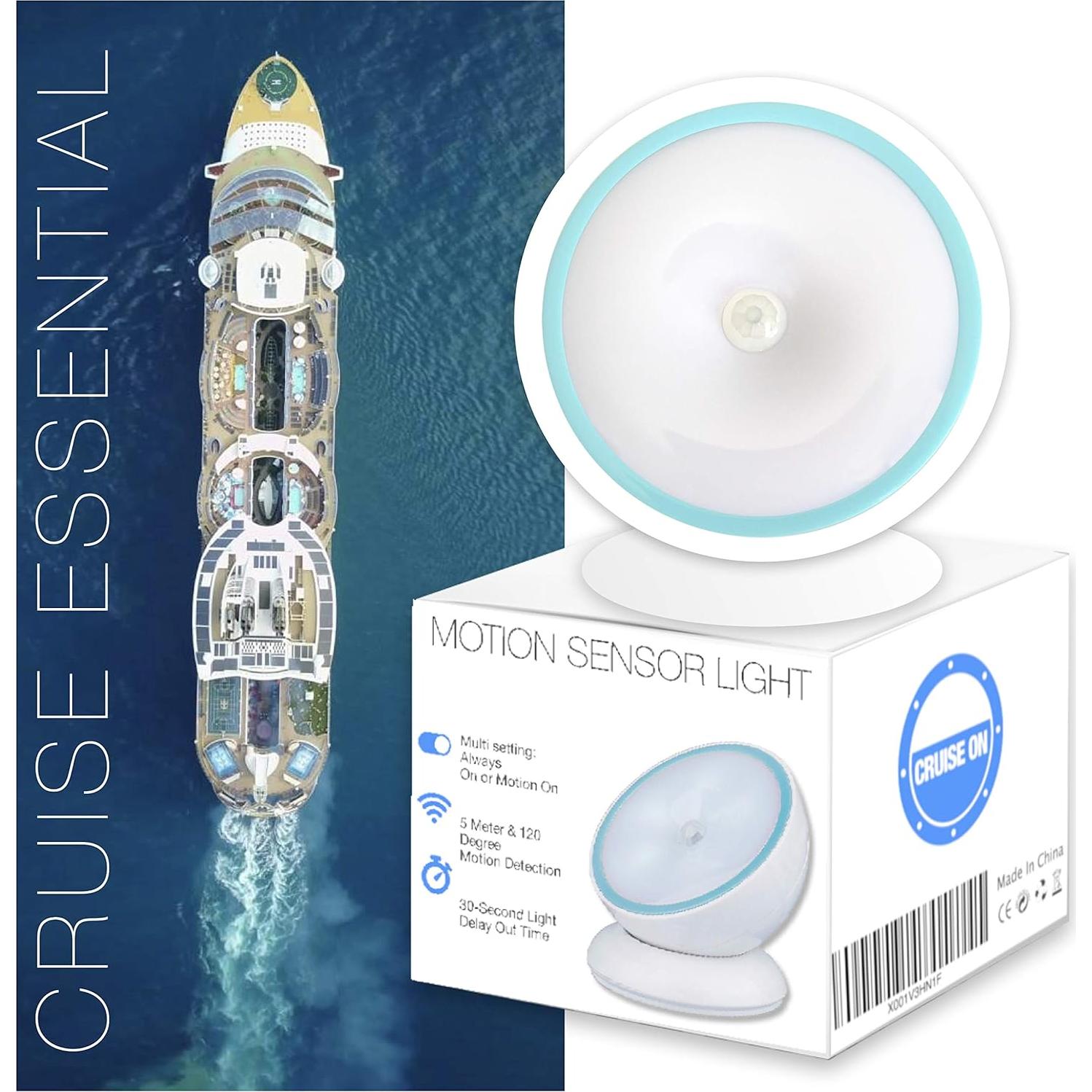 Luz LED Nocturna con Sensor de Movimiento Cruise On 360°