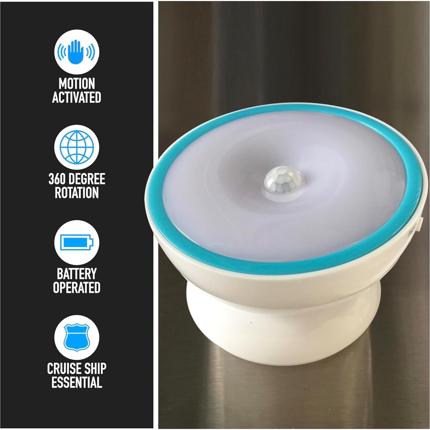 Luz LED Nocturna con Sensor de Movimiento Cruise On 360°