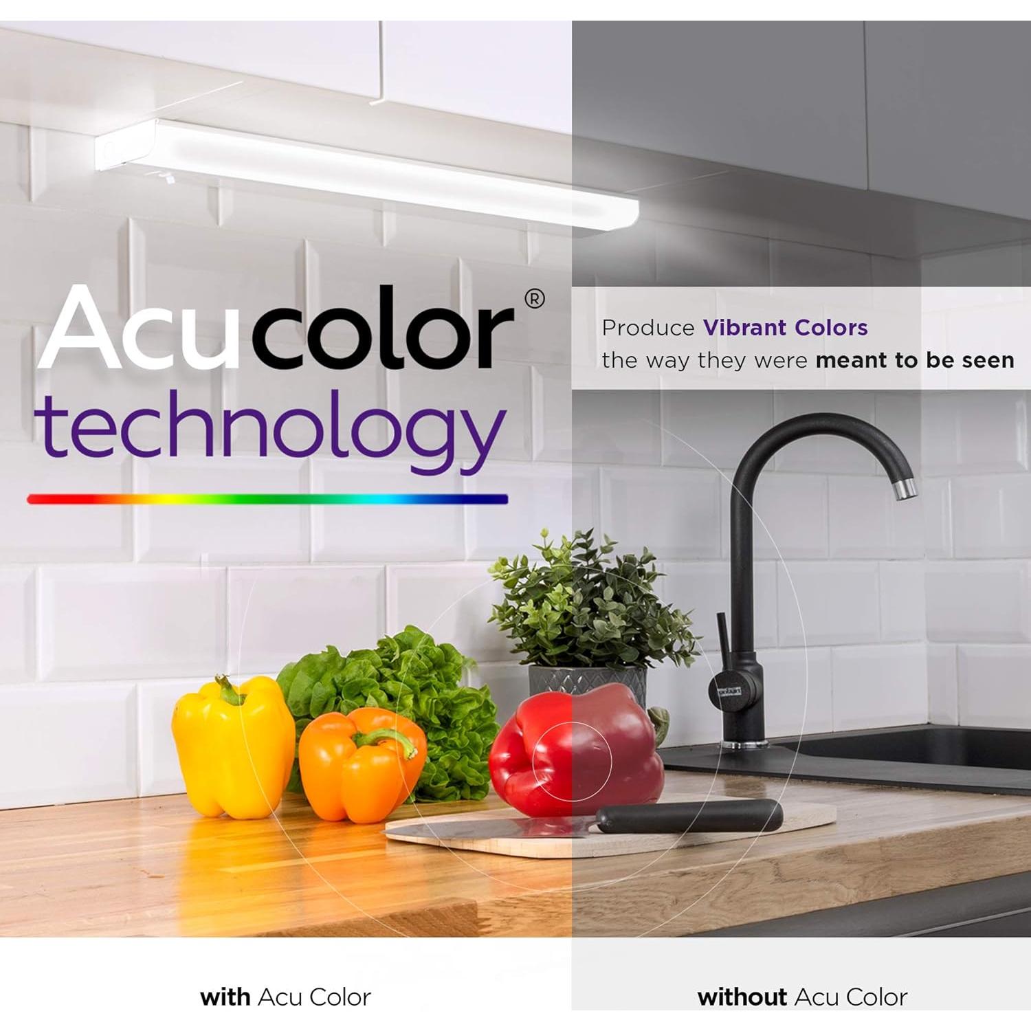 Iluminación LED bajo gabinete HARRRRD 30.48 cm 8W 3000K