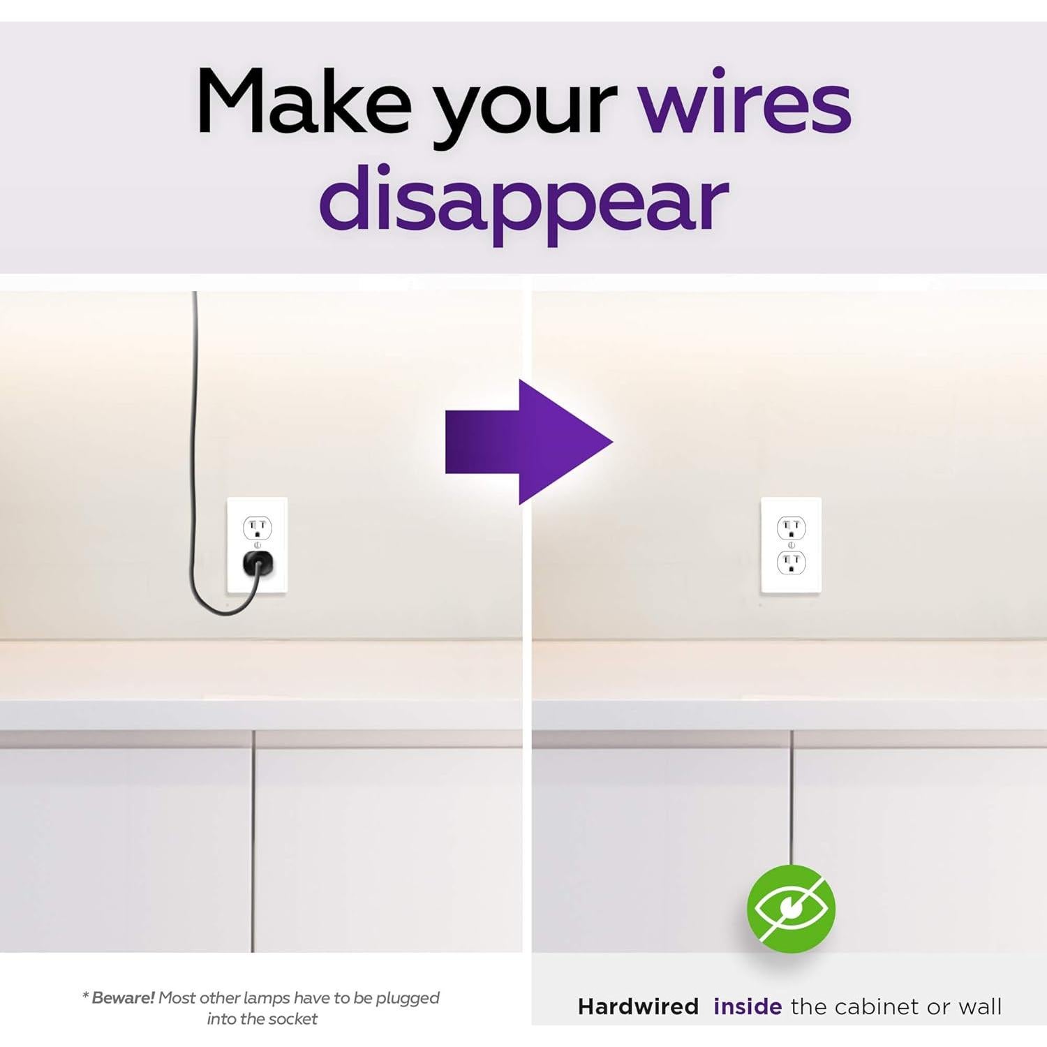 Iluminación LED bajo gabinete HARRRRD 30.48 cm 8W 3000K